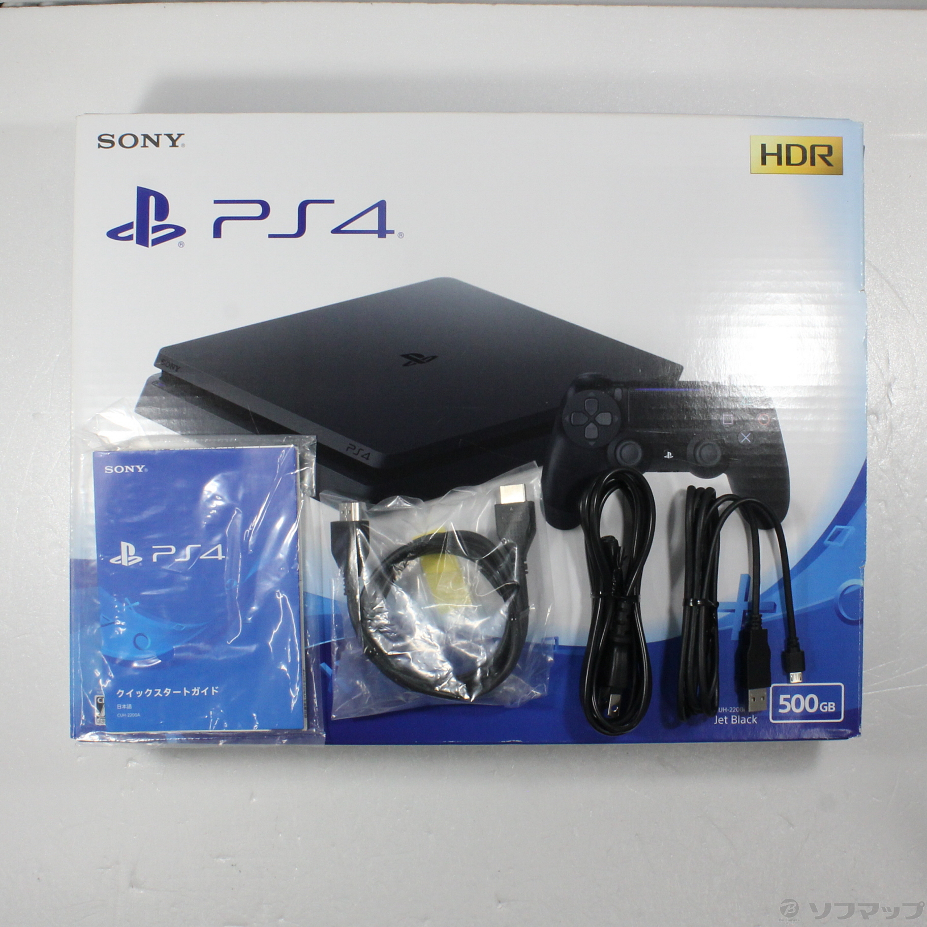 PlayStation®4 ジェット・ブラック 500GB CUH-2200A…-