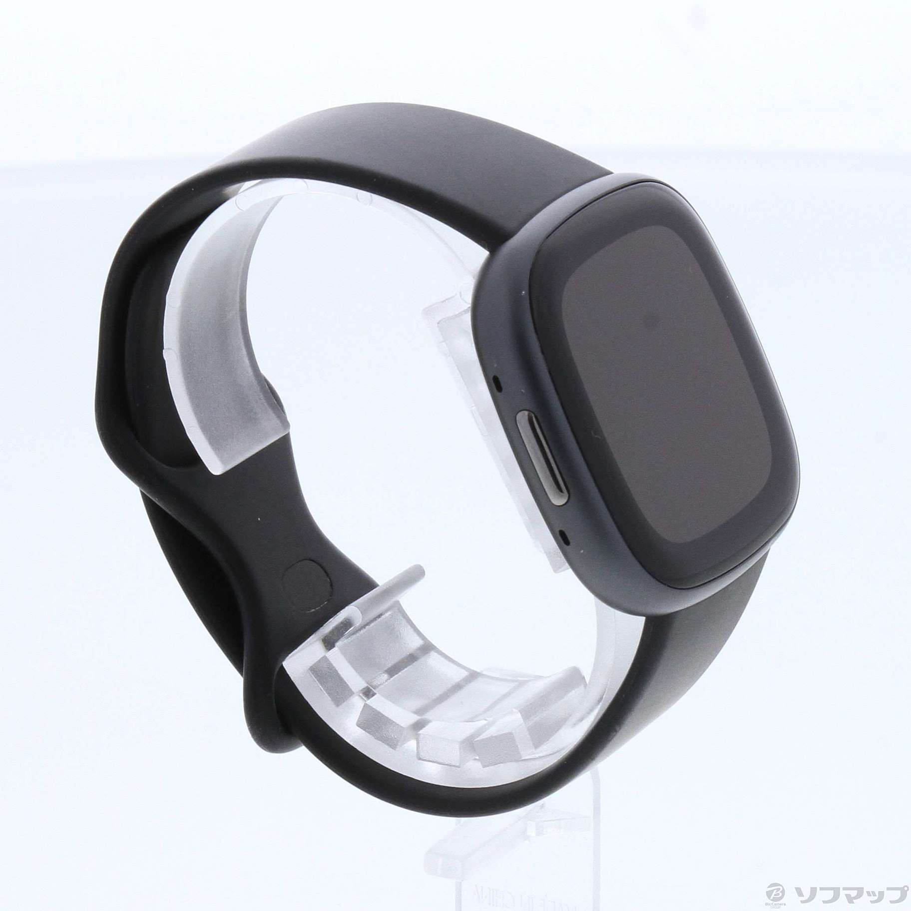 Fitbit Versa4 本体 ブラック／グラファイトアルミニウム - 腕時計 ...