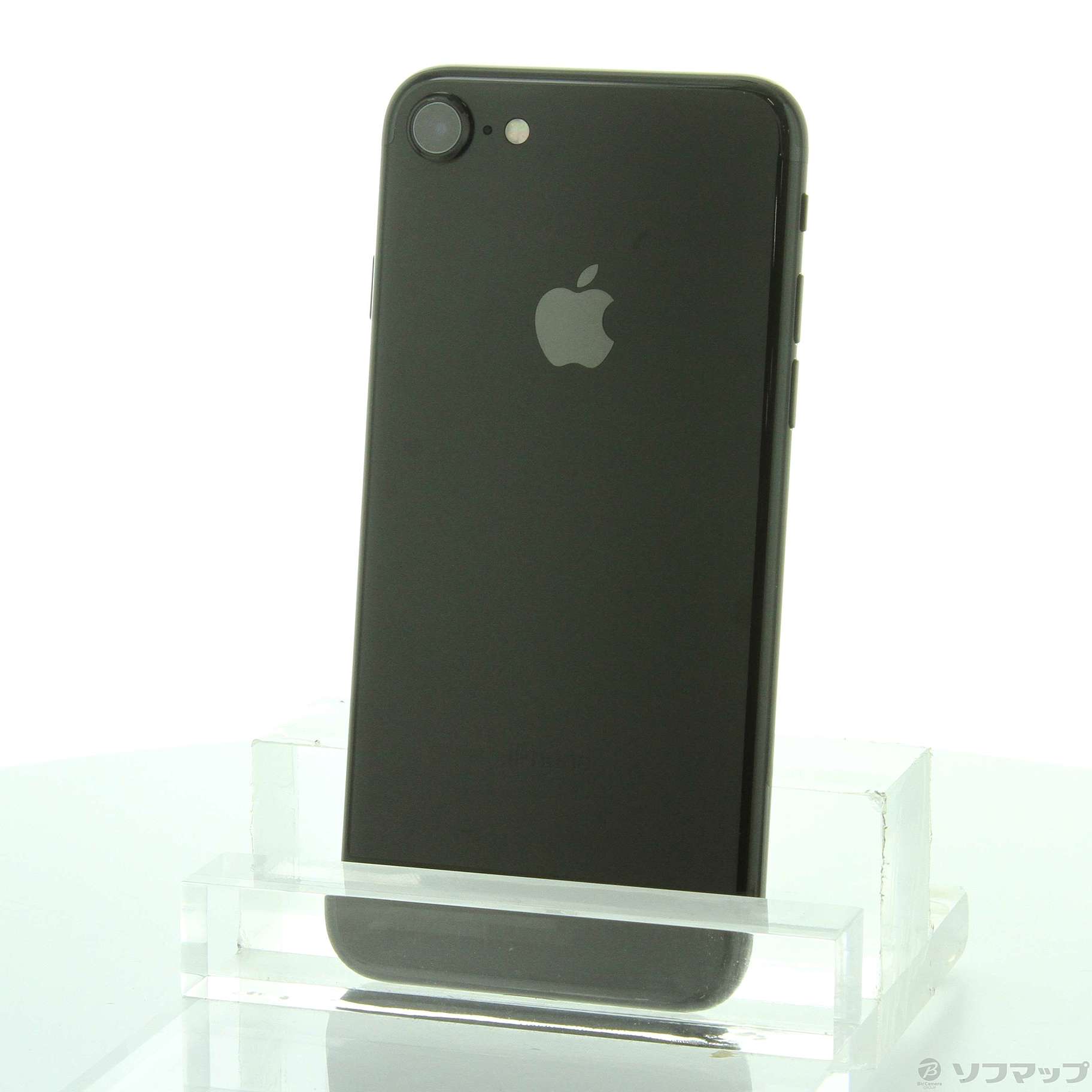 中古】iPhone7 256GB ジェットブラック MNCV2J／A SIMフリー