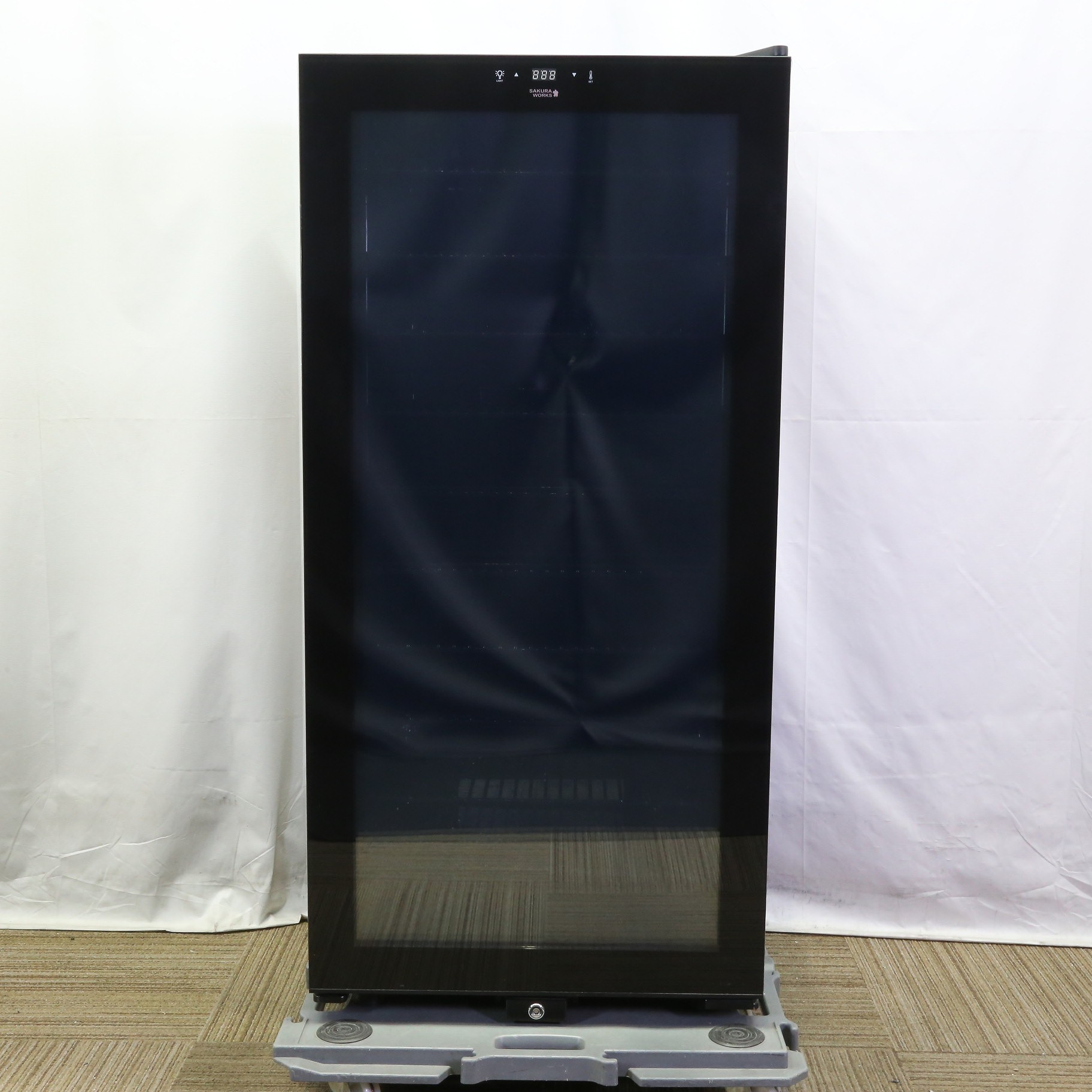 中古】〔展示品〕 ワインセラー ZERO CLASS Premium ブラック SB75