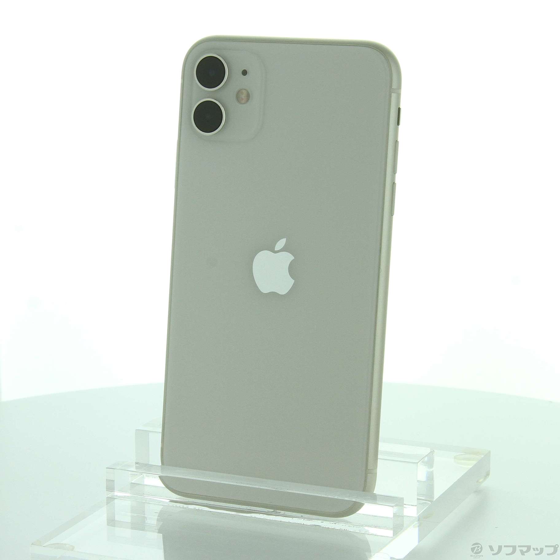 中古】iPhone11 64GB ホワイト MWLU2J／A SIMフリー [2133050216874