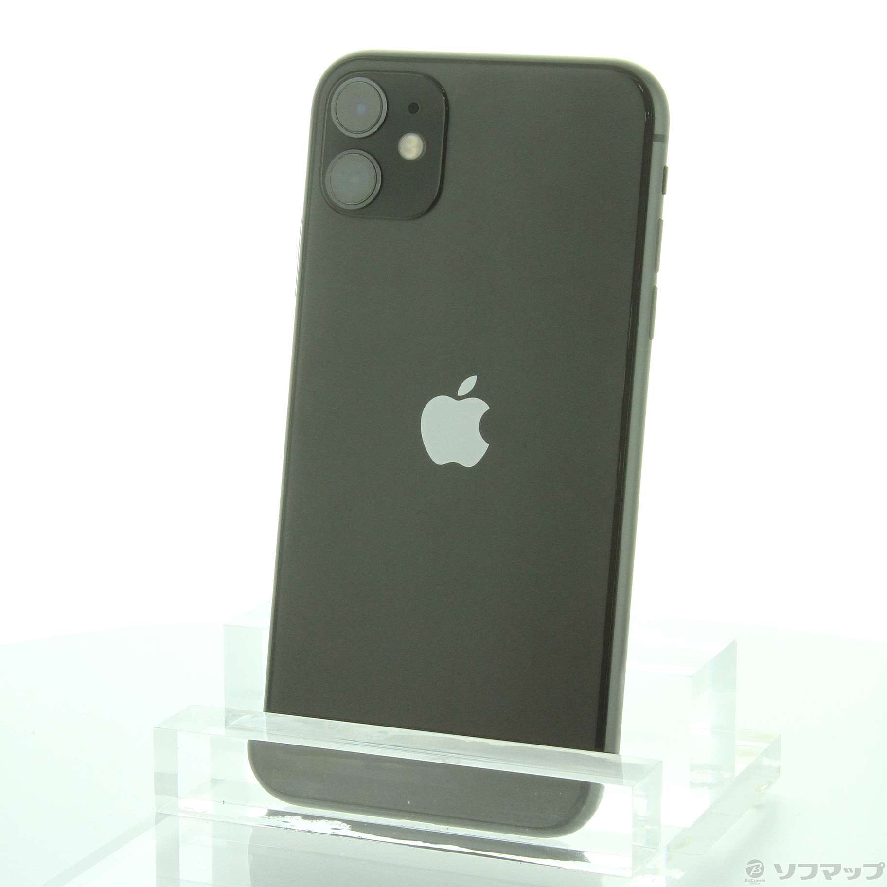 中古】iPhone11 128GB ブラック MWM02J／A SIMフリー [2133050217611