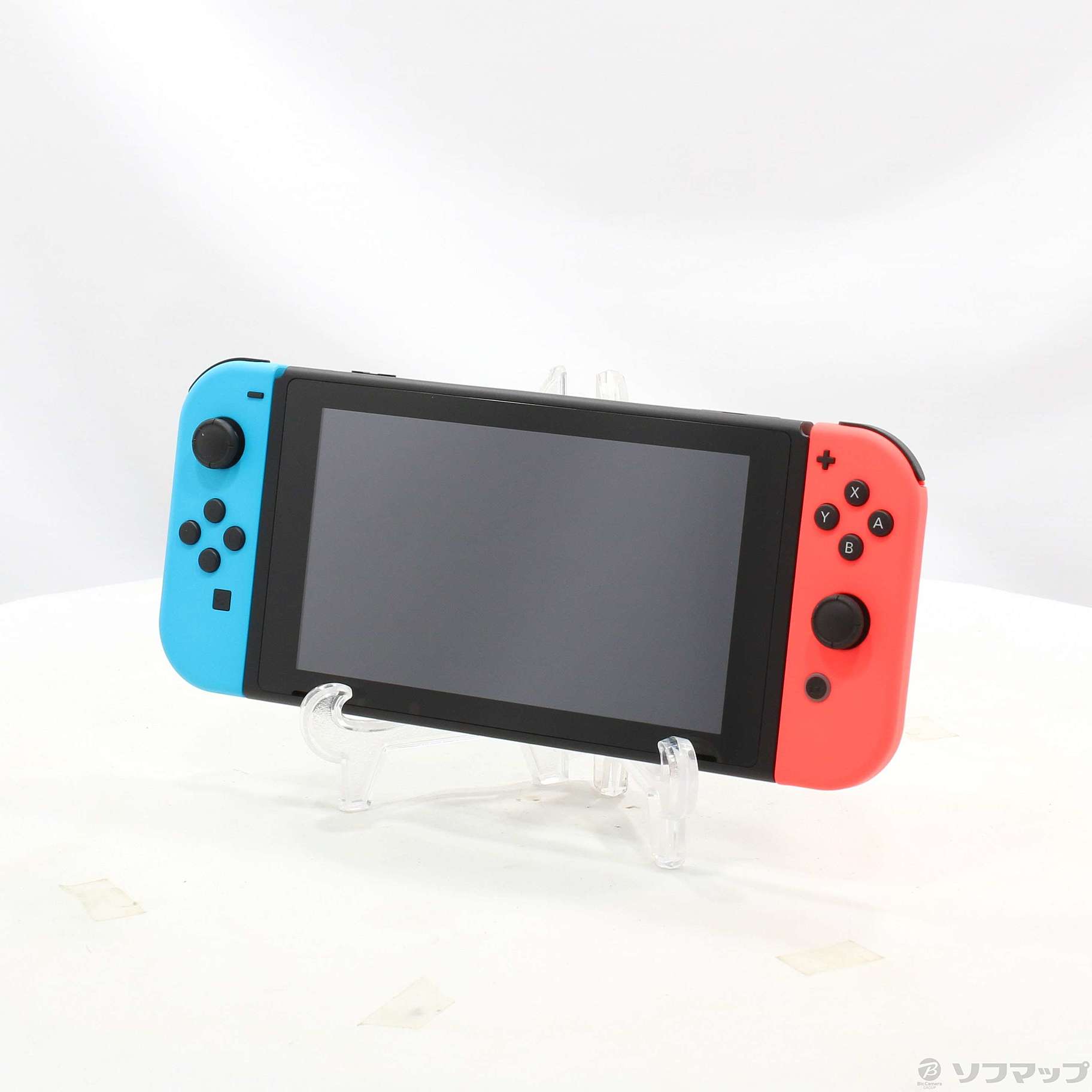中古品〕 Nintendo Switch Joy-Con (L) ネオンブルー／ (R) ネオン ...