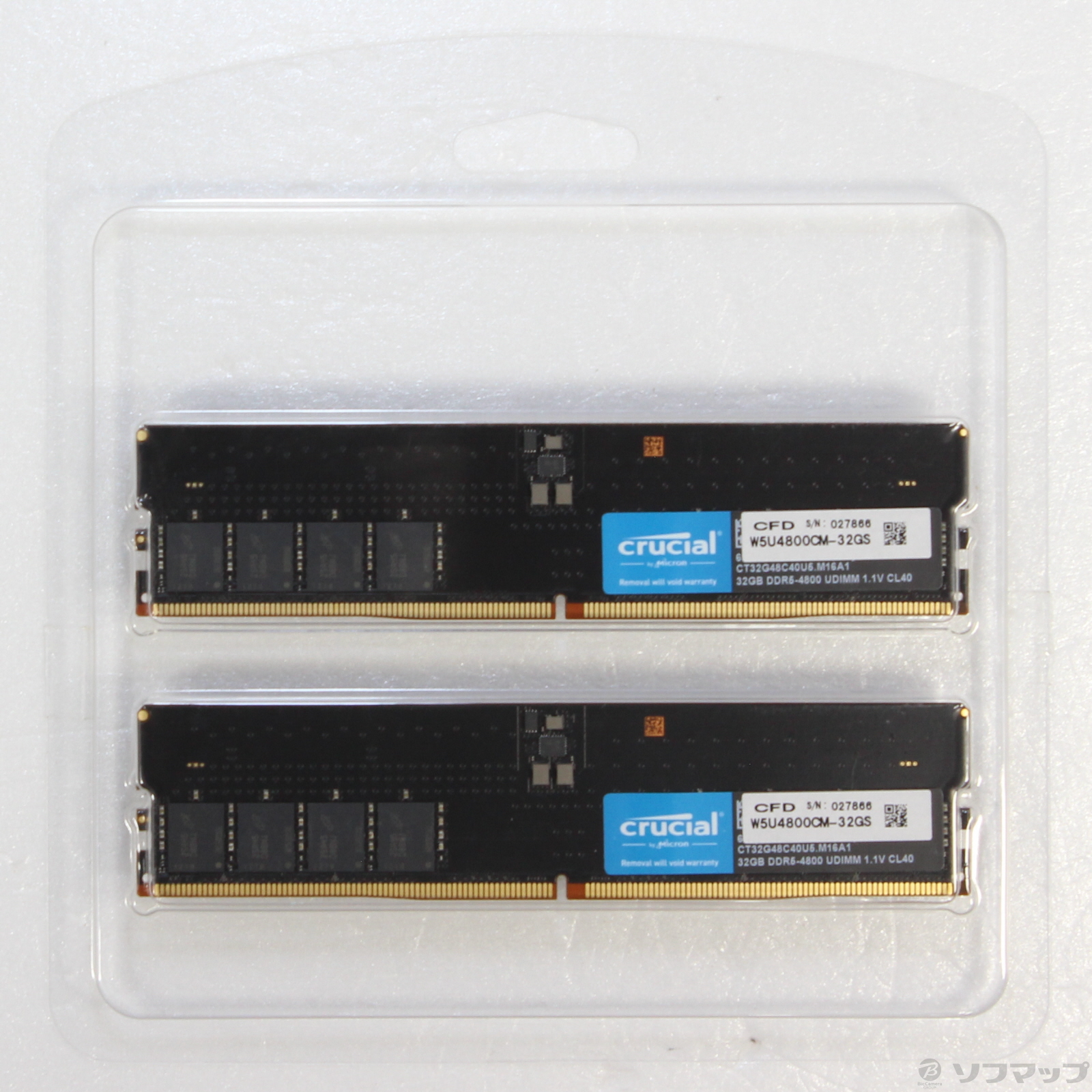 CFD W5U4800CM-32GS (32GB x2) 64GB - PCパーツ