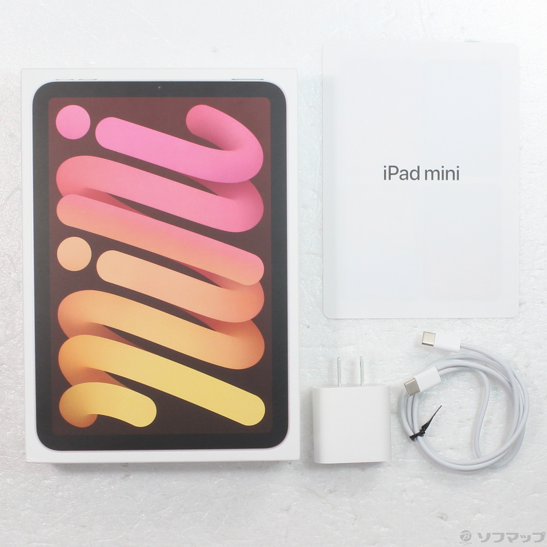 中古】iPad mini 第6世代 64GB ピンク MLWL3J／A Wi-Fi [2133050225463