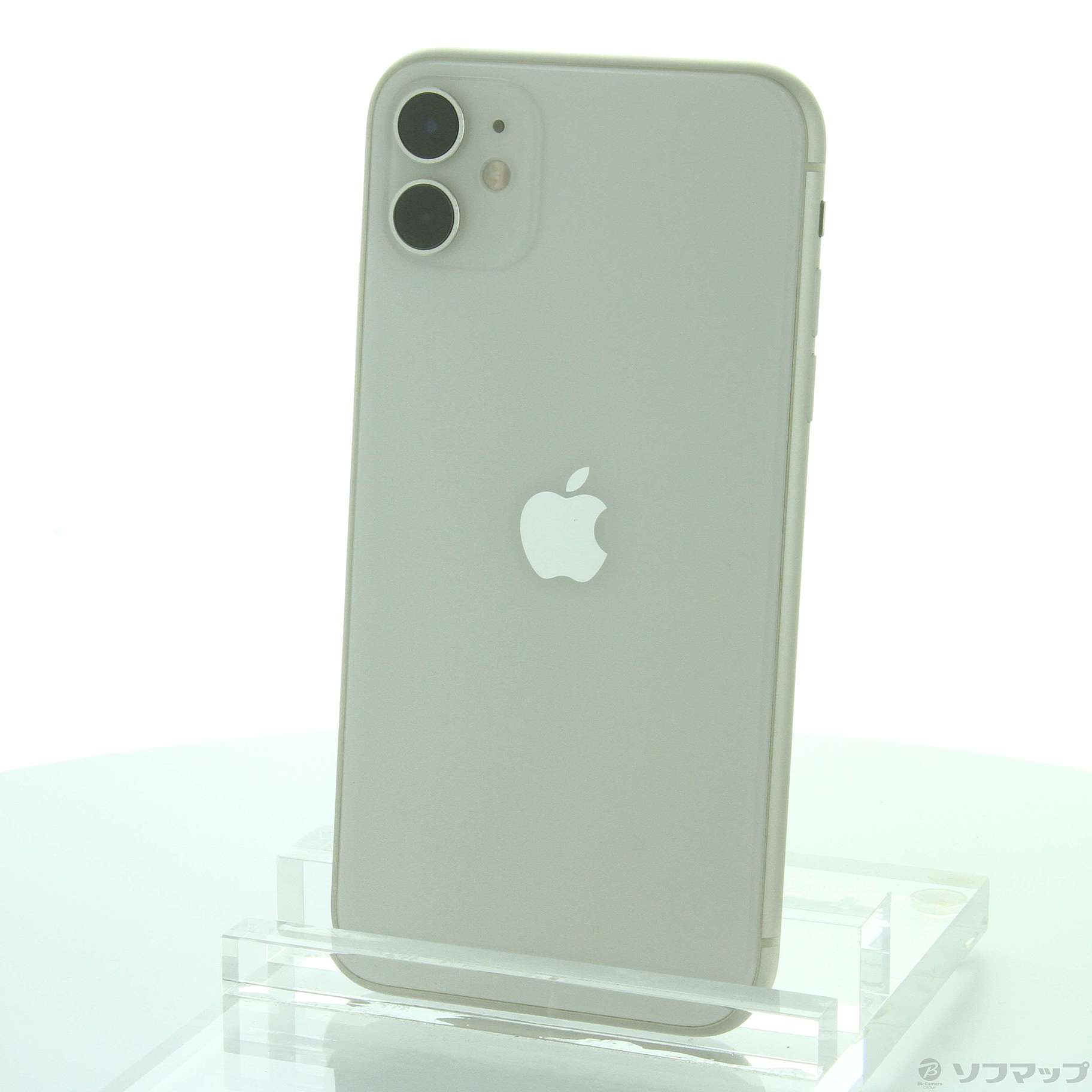 中古】iPhone11 64GB ホワイト MWLU2J／A SIMフリー [2133050225845