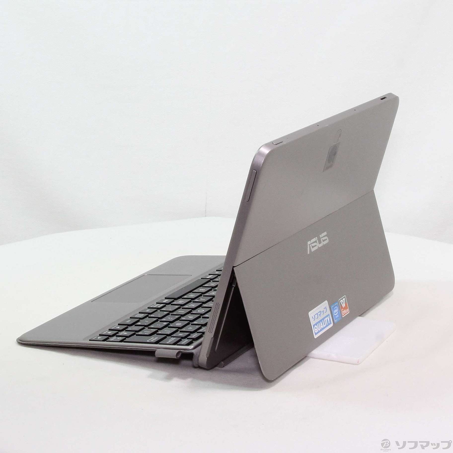 中古】TransBook Mini T102HA T102HA-128S グレー 〔Windows 10