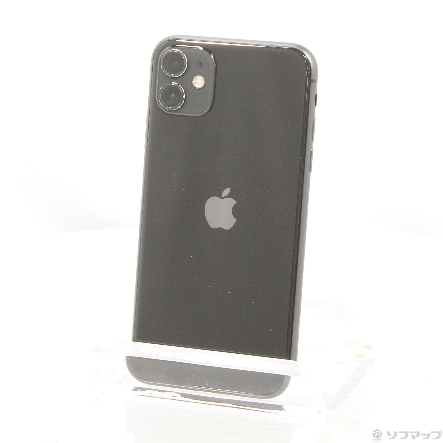 中古】iPhone11 128GB ブラック MWM02J／A SIMフリー [2133050230979