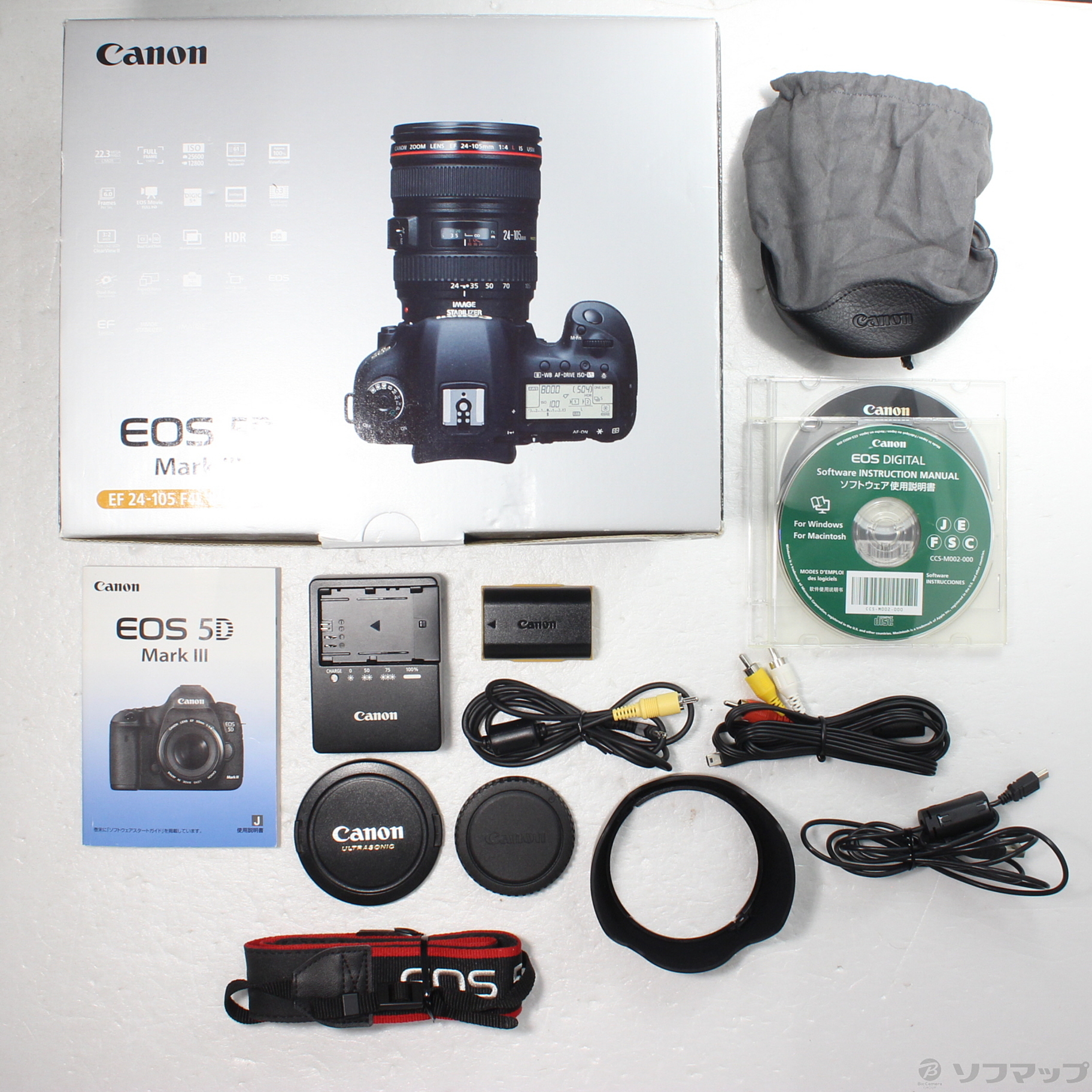 激安通販の 美品☆キャノン☆Canon EOS MarkIIIレンズセット☆ 5D