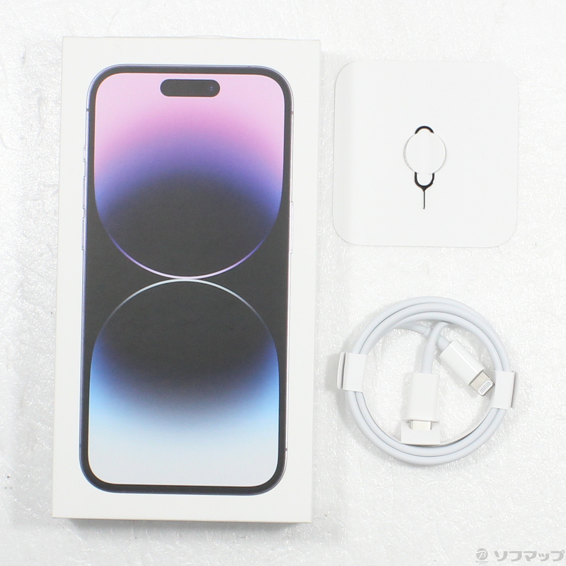 中古】iPhone14 Pro 256GB ディープパープル MQ1E3J／A SIMフリー ...