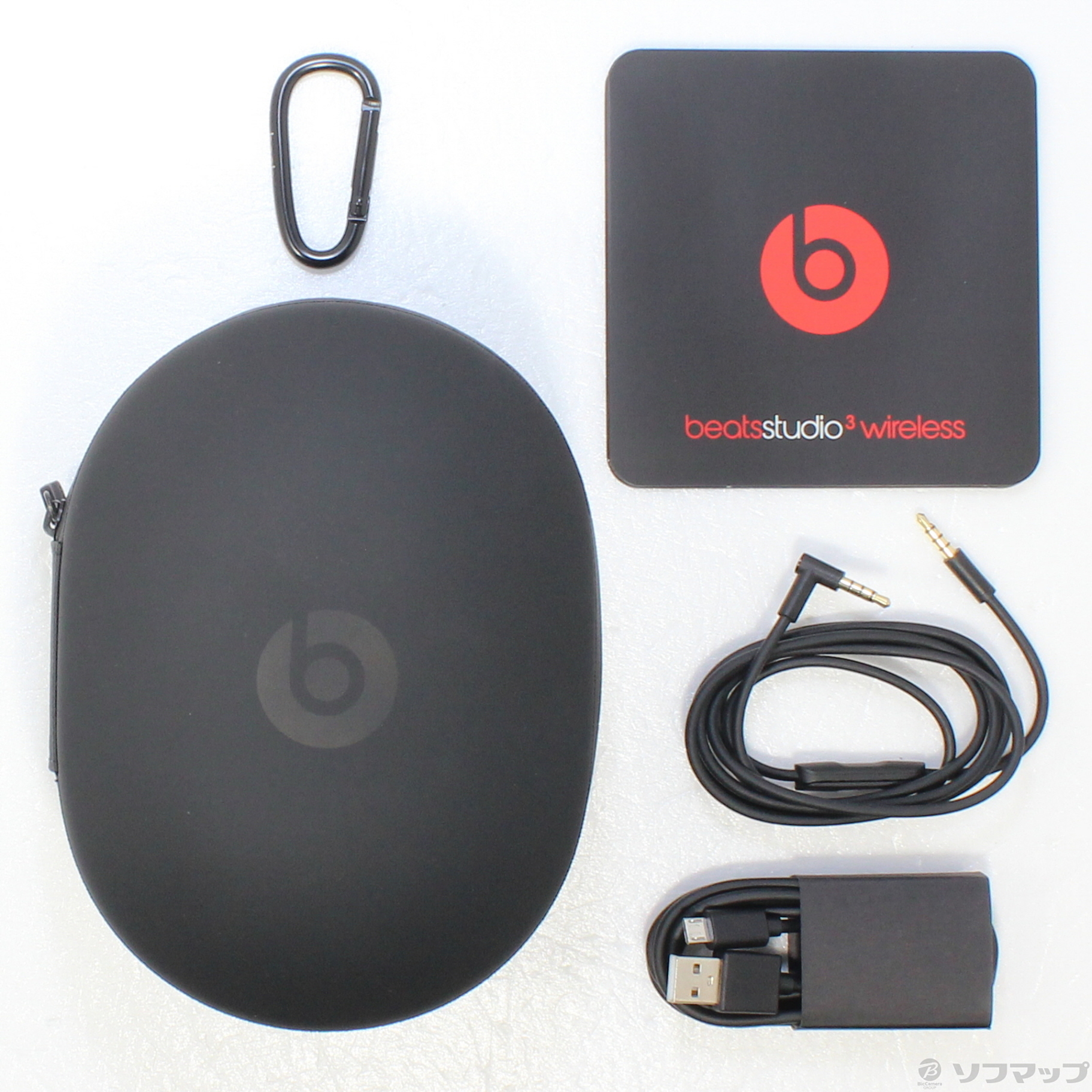 中古】Beats Studio3 Wireless MXJA2PA／A ミッドナイトブラック