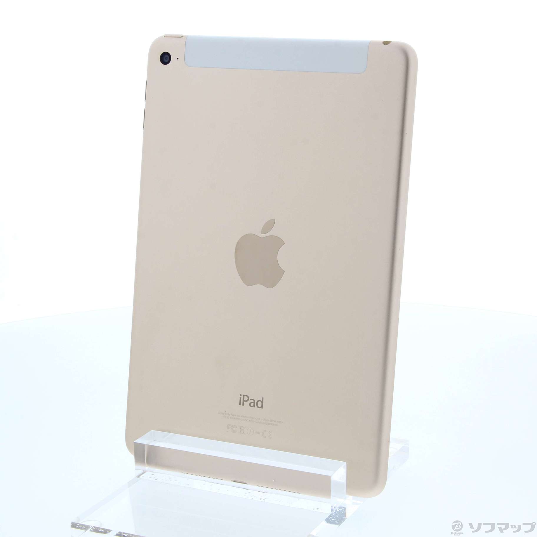 中古】iPad mini 4 16GB ゴールド MK712J／A docomoロック解除SIM