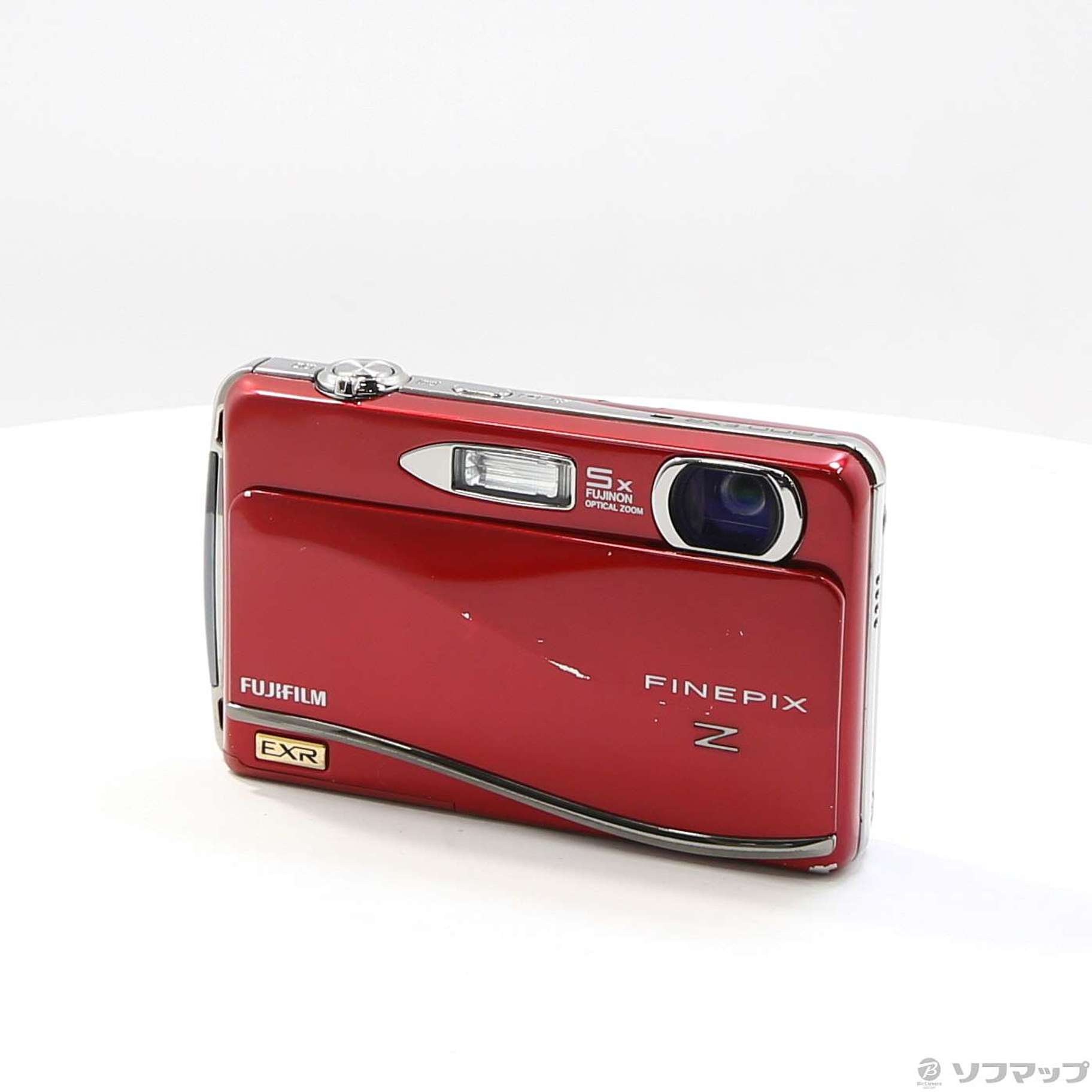 中古】FinePix Z800EXR R (1200万画素／5倍／SDHC／レッド／SDHC