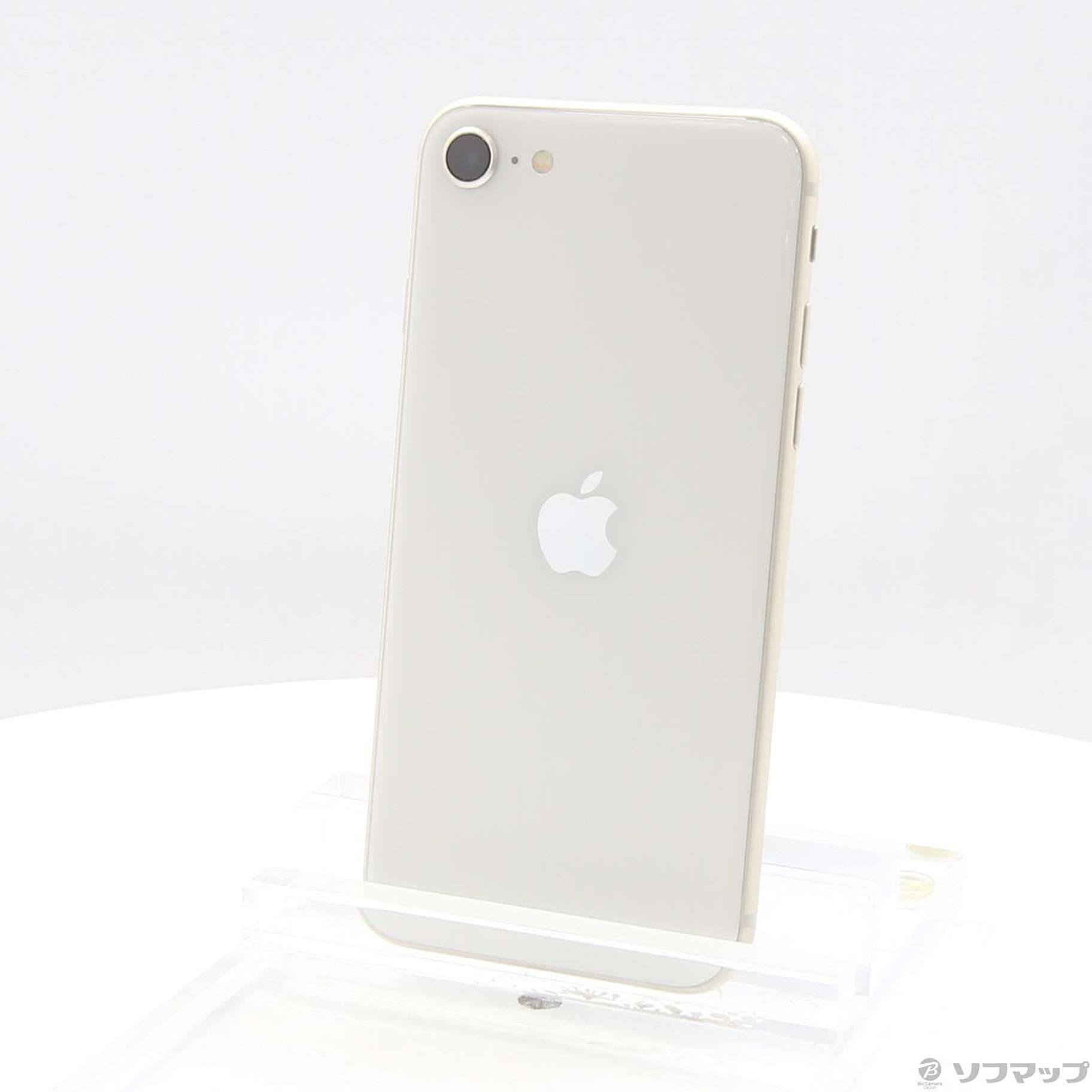 中古】iPhone SE 第3世代 64GB スターライト MMYD3J／A SIMフリー