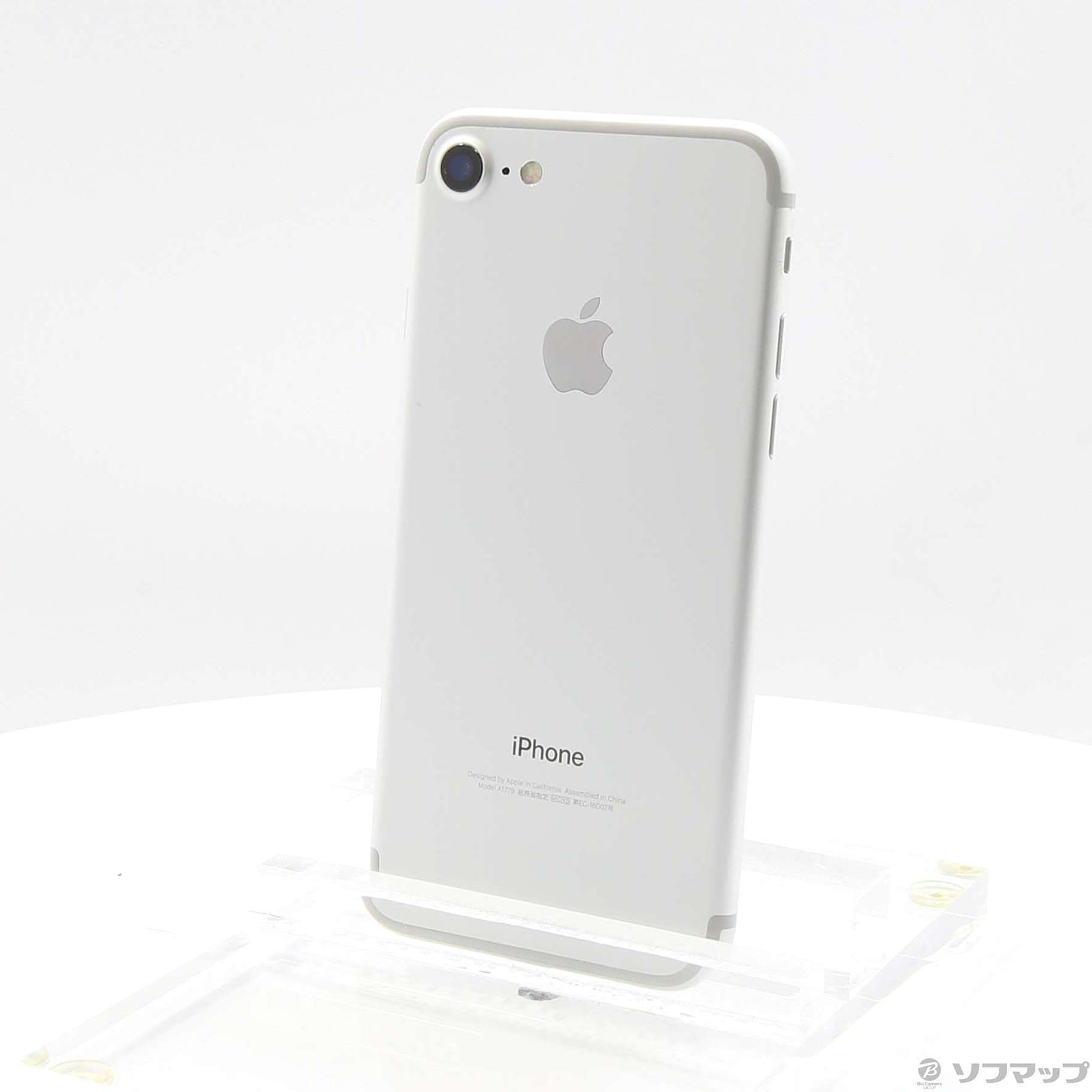 中古】iPhone7 32GB シルバー MNCF2J／A SIMフリー [2133050253404