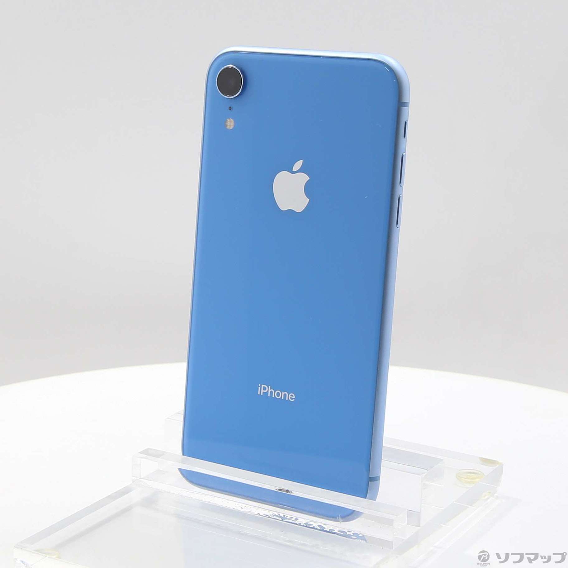 美品】iPhoneXRブルー256GB SIMフリー - スマートフォン本体