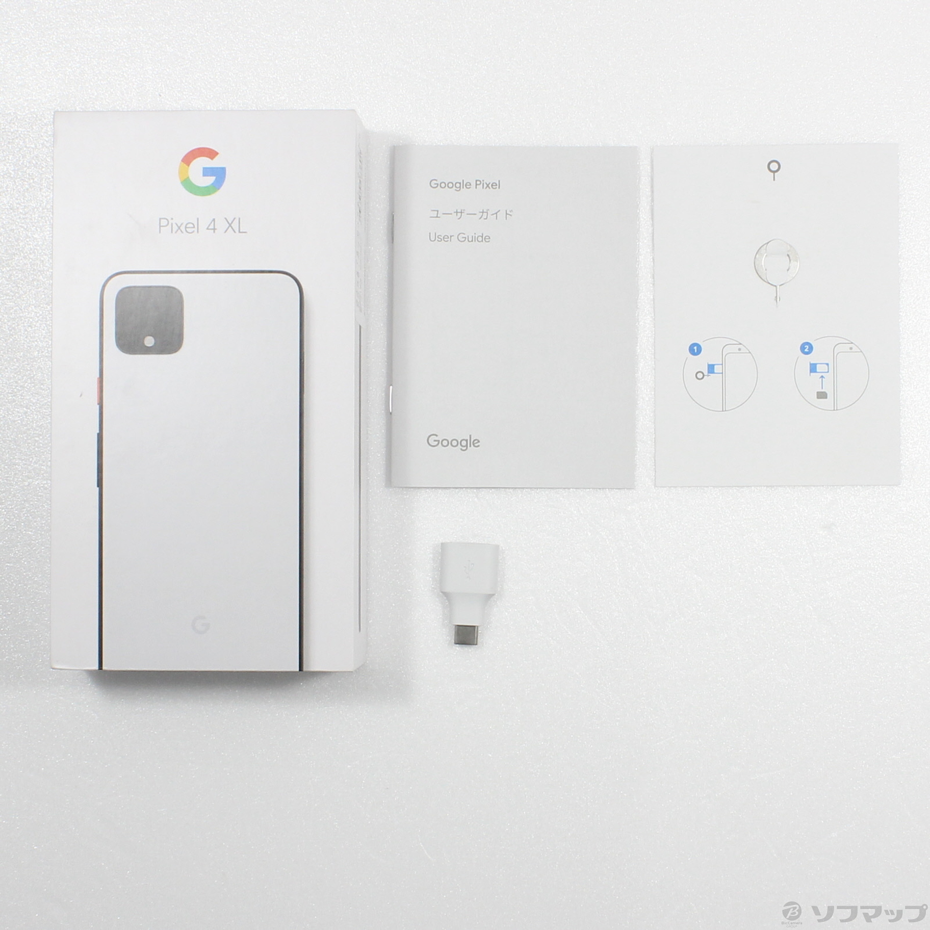 中古】Google Pixel 4 XL 64GB クリアリーホワイト G020N SIMフリー ...