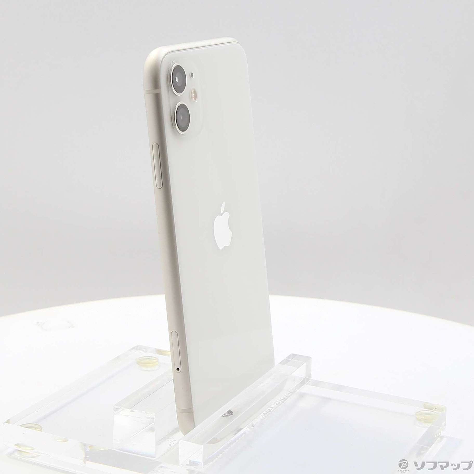 中古】iPhone11 128GB ホワイト MWM22J／A SIMフリー [2133050291116