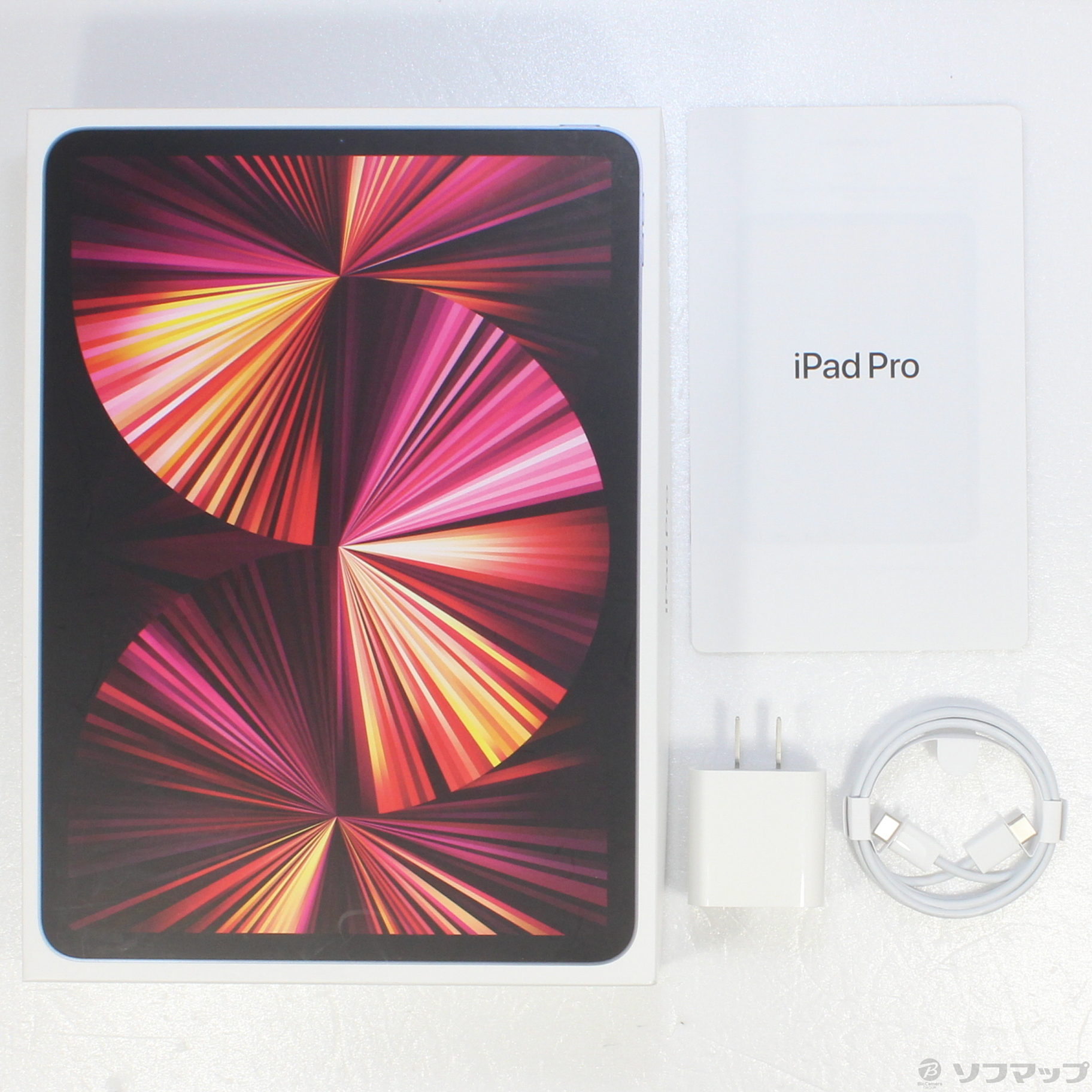 中古】iPad Pro 11インチ 第3世代 128GB スペースグレイ MHQR3J／A Wi