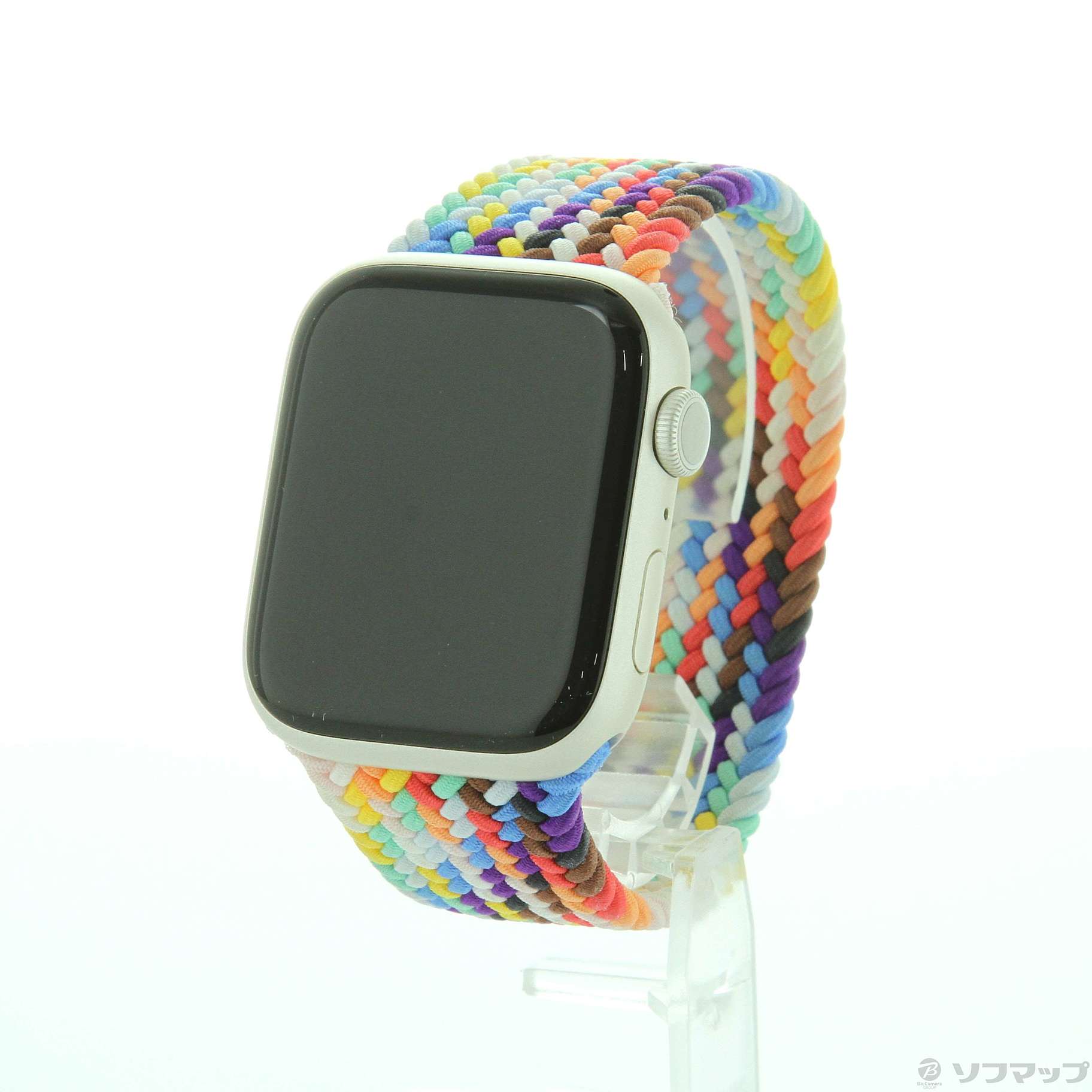 中古】Apple Watch Series 7 GPS 45mm スターライトアルミニウムケース