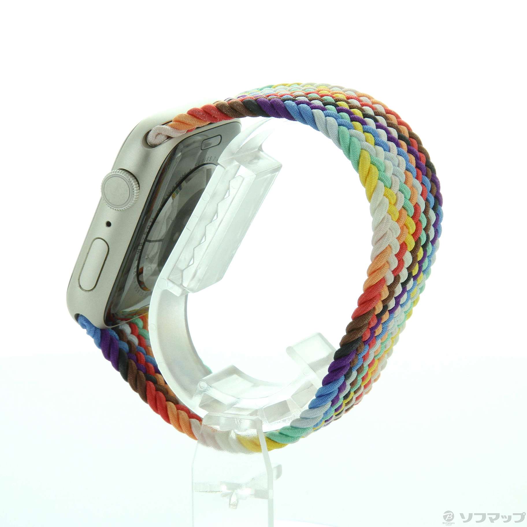 中古】Apple Watch Series 7 GPS 45mm スターライトアルミニウムケース 