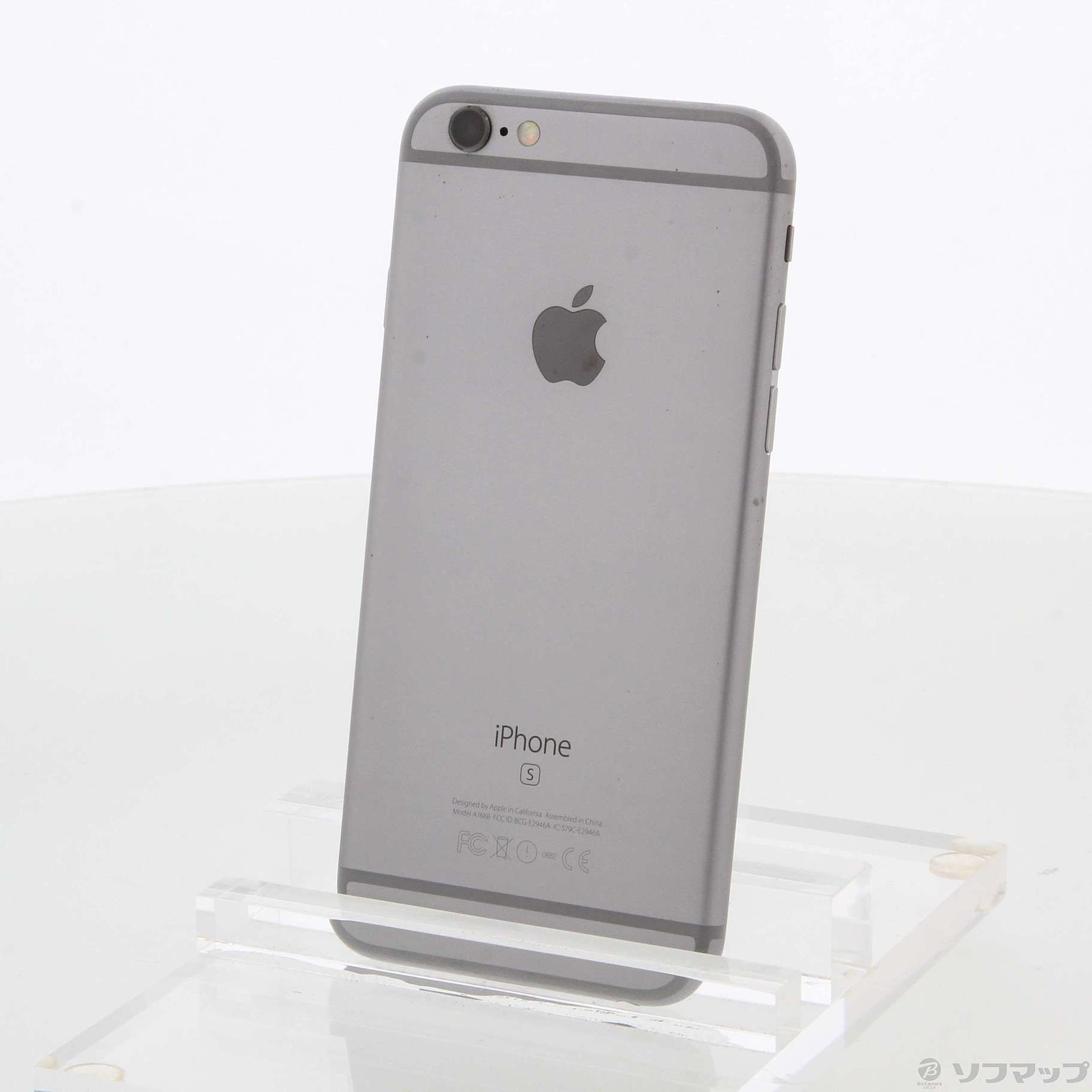 中古】iPhone6s 64GB スペースグレイ MKQN2J／A SIMフリー ...