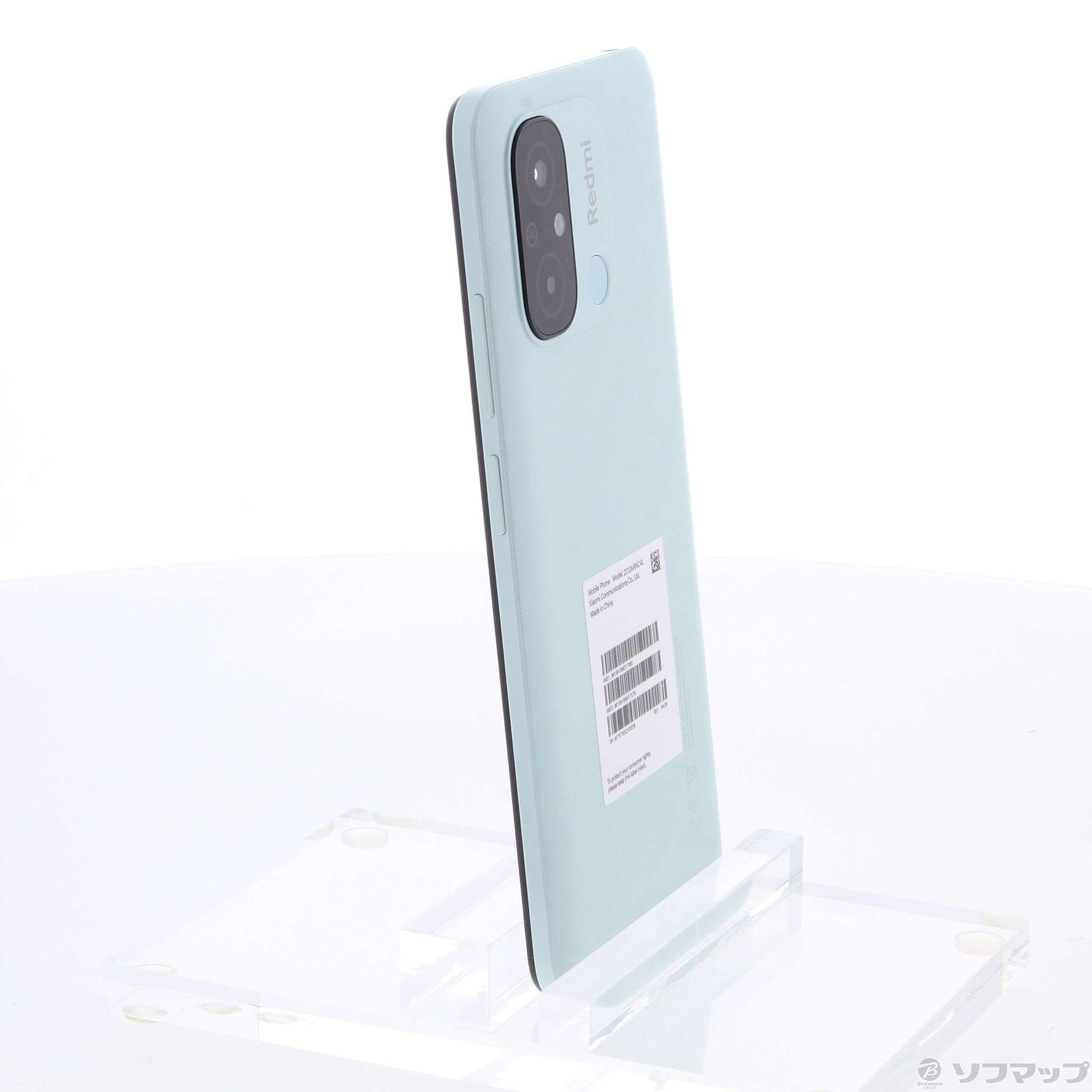 中古】Redmi 12C 64GB ミントグリーン REDMI-12C-GREEN SIMフリー