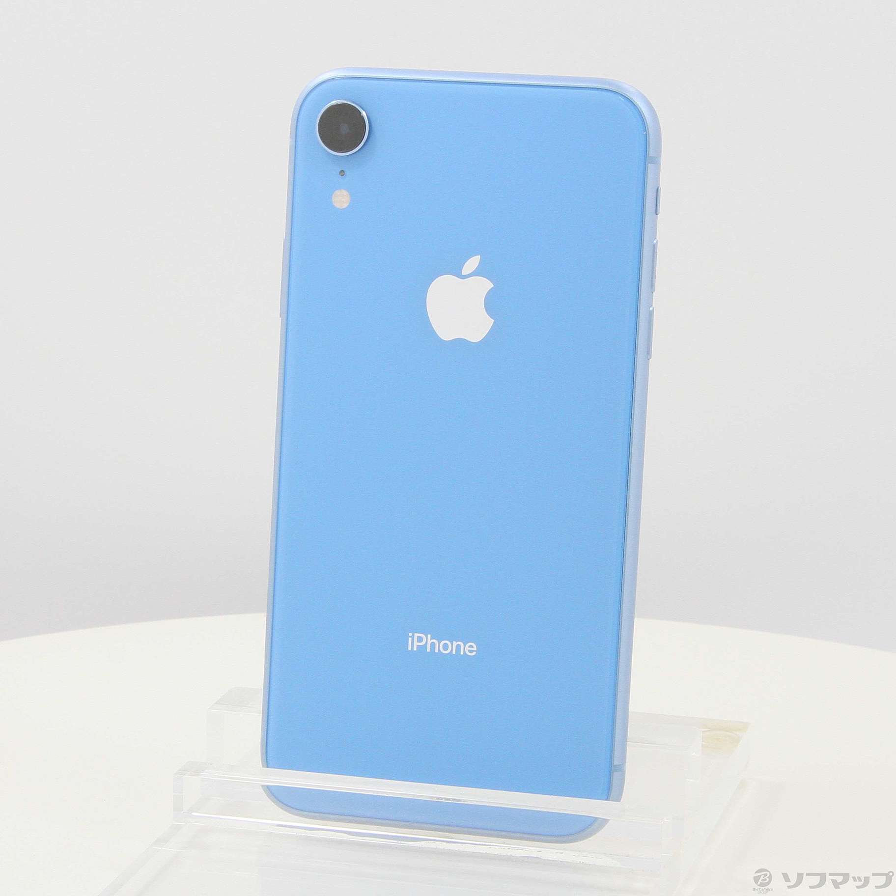 中古】iPhoneXR 128GB ブルー MT0U2J／A SIMフリー [2133050307381