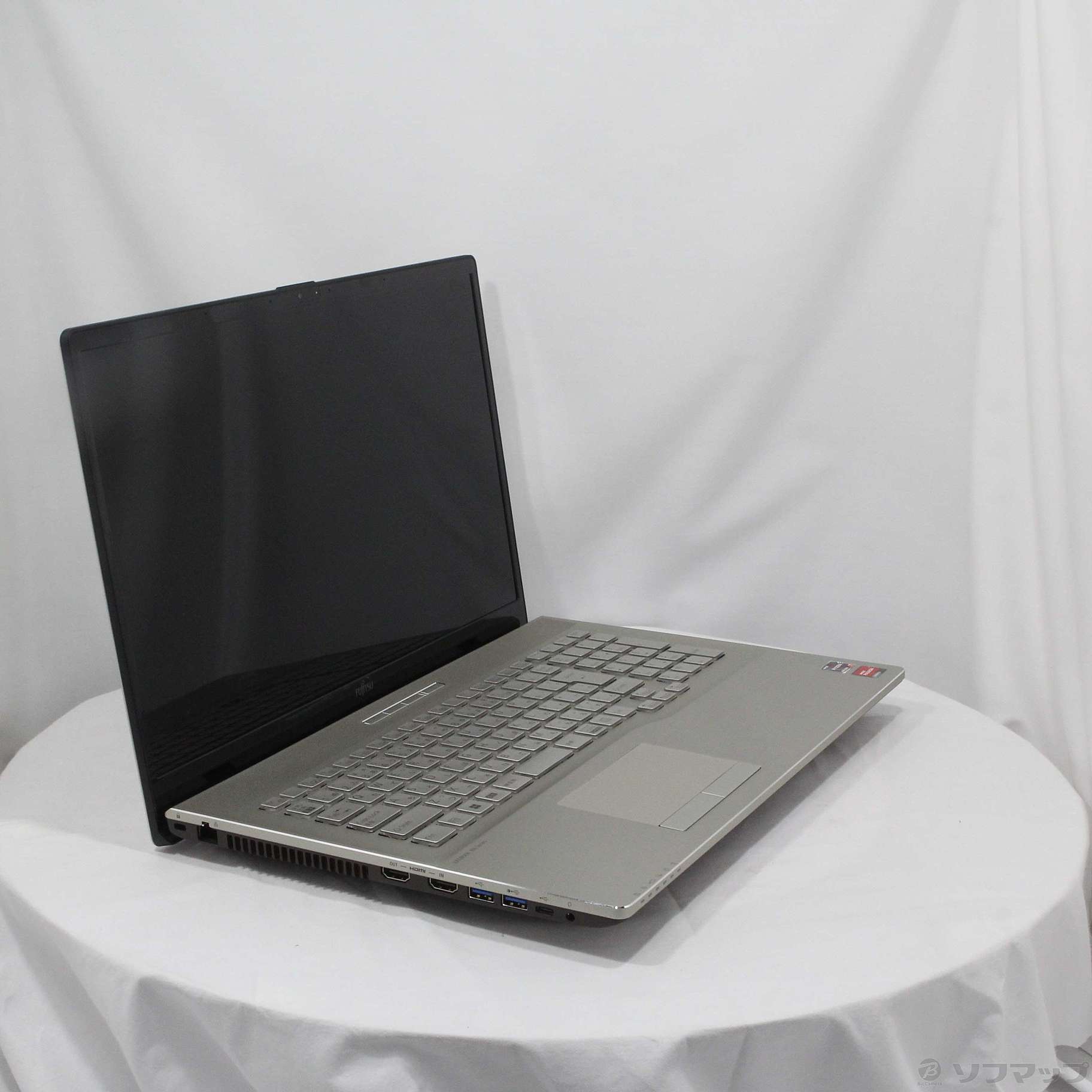 中古】〔展示品〕 LIFEBOOK NH77／H1 FMVN77H1G シャンパンゴールド