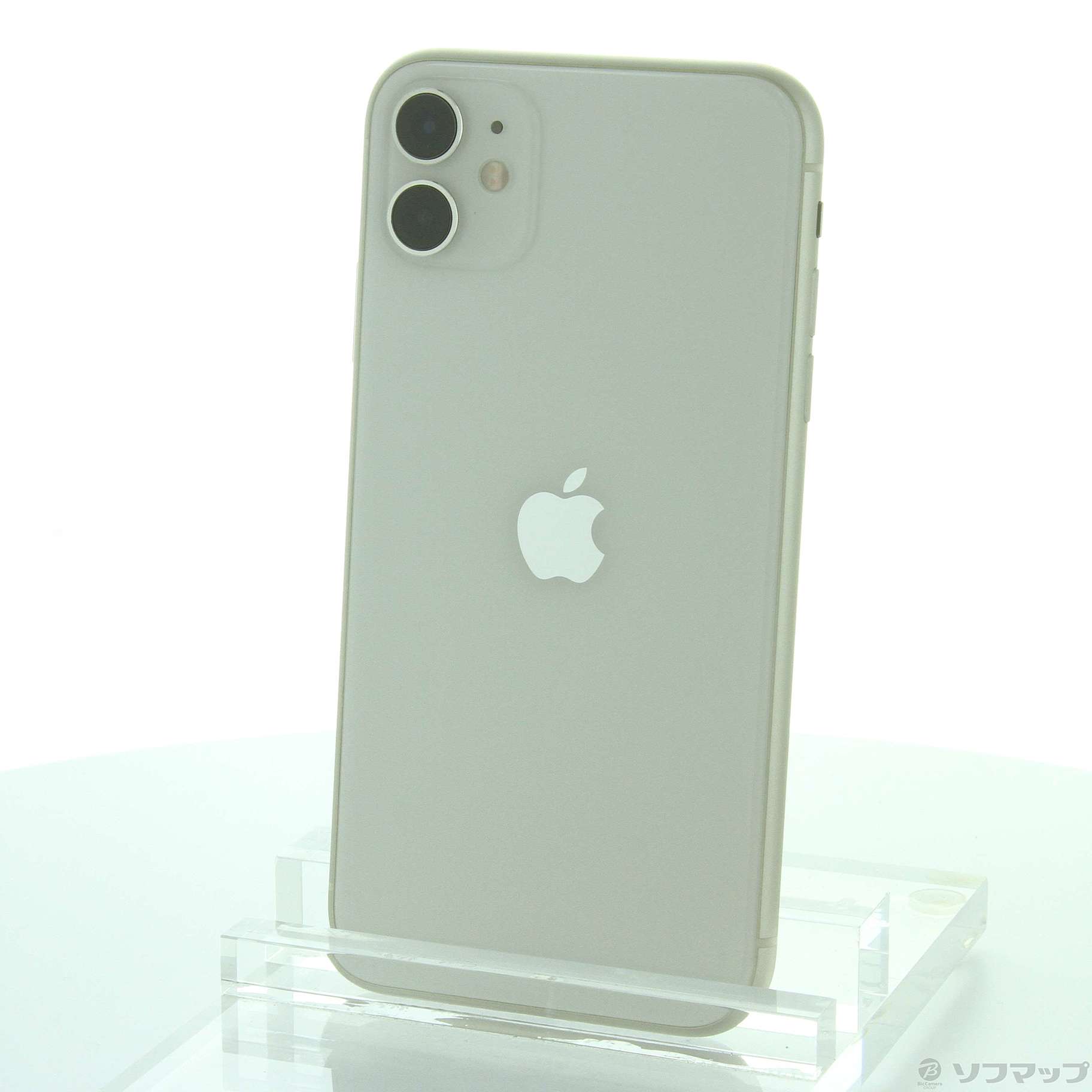 中古】iPhone11 64GB ホワイト MWLU2J／A SIMフリー [2133050312415