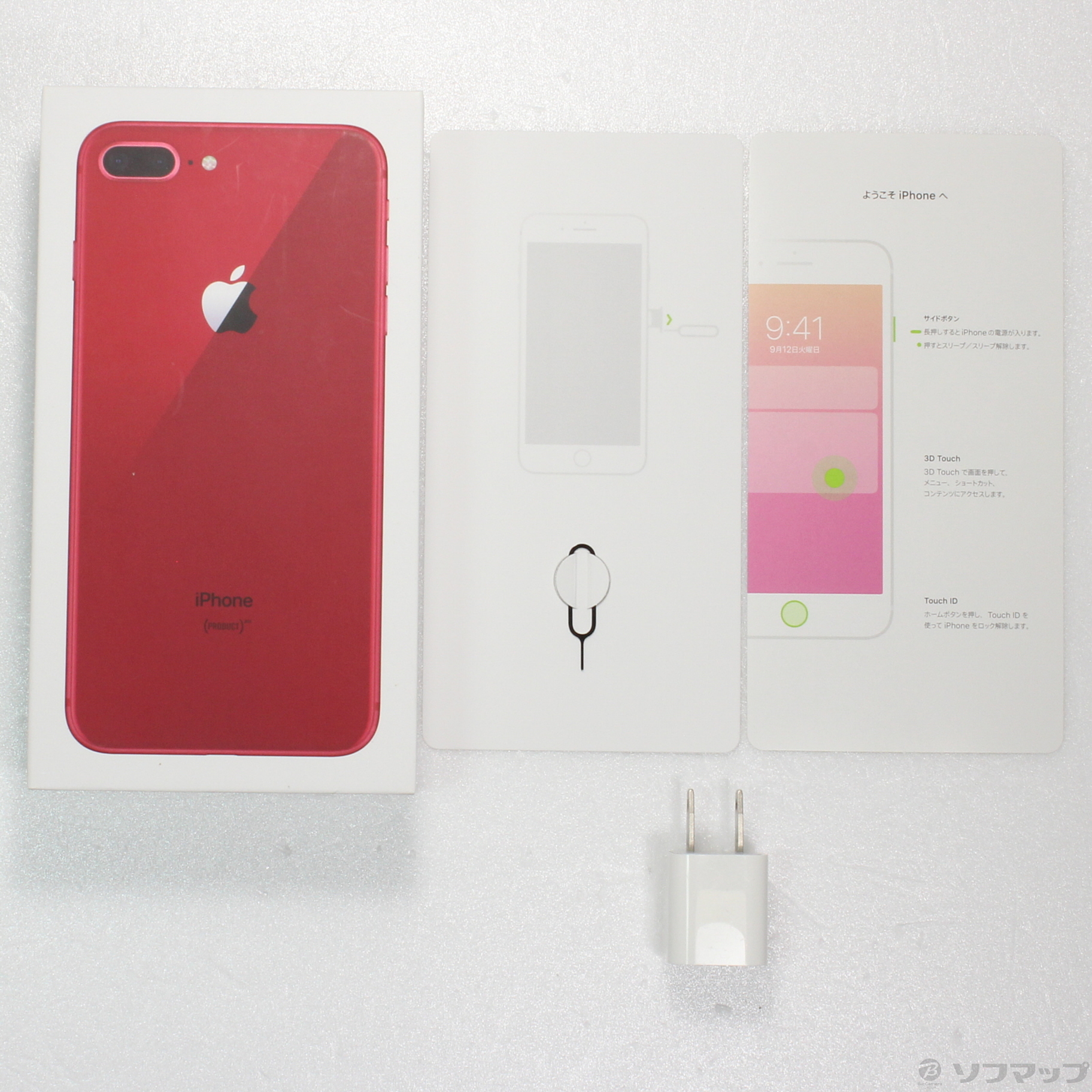 iPhone 8 SIMフリー 256GB プロダクトレッド 赤