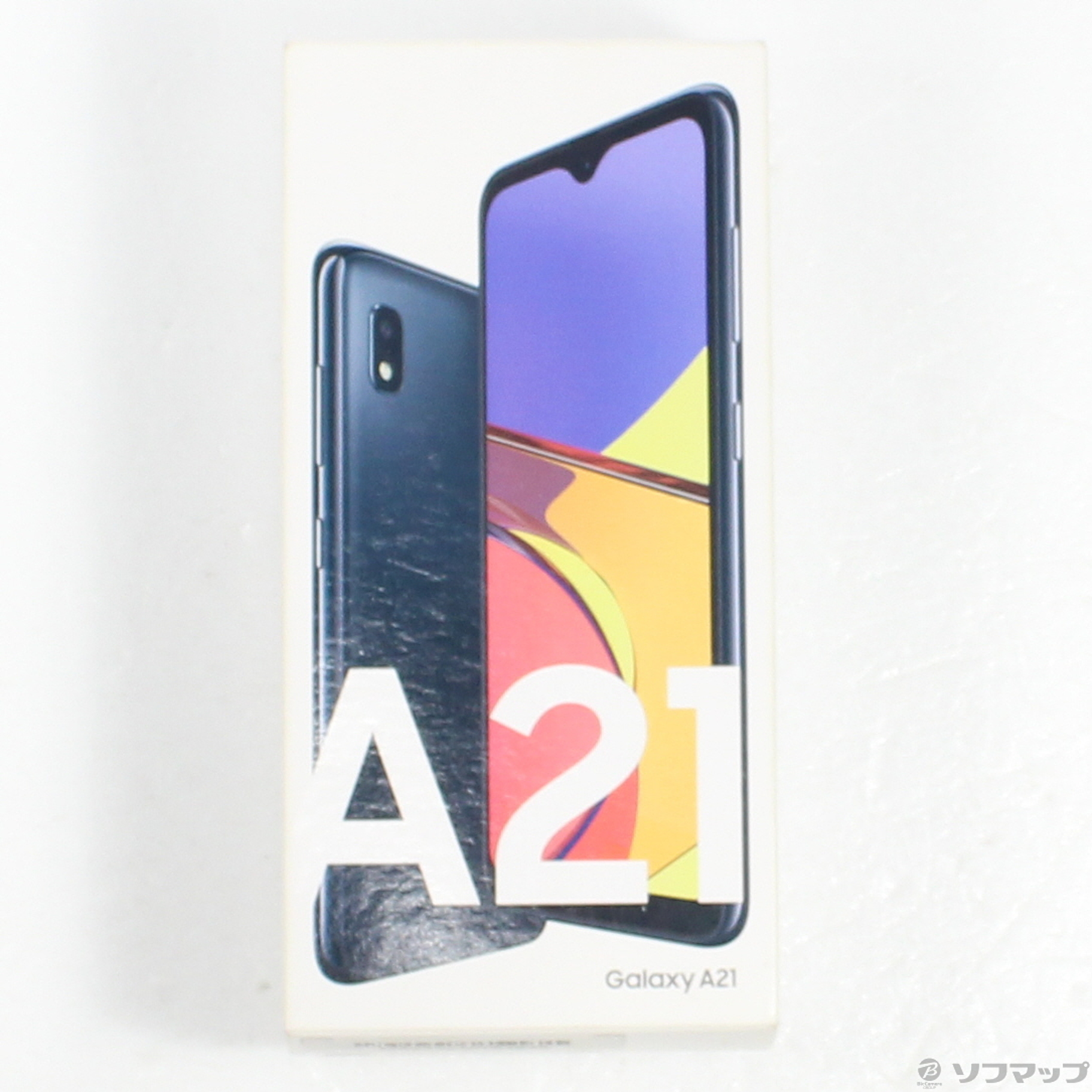 中古】GALAXY A21 64GB ブラック SCV49SKU UQ mobile [2133050316123