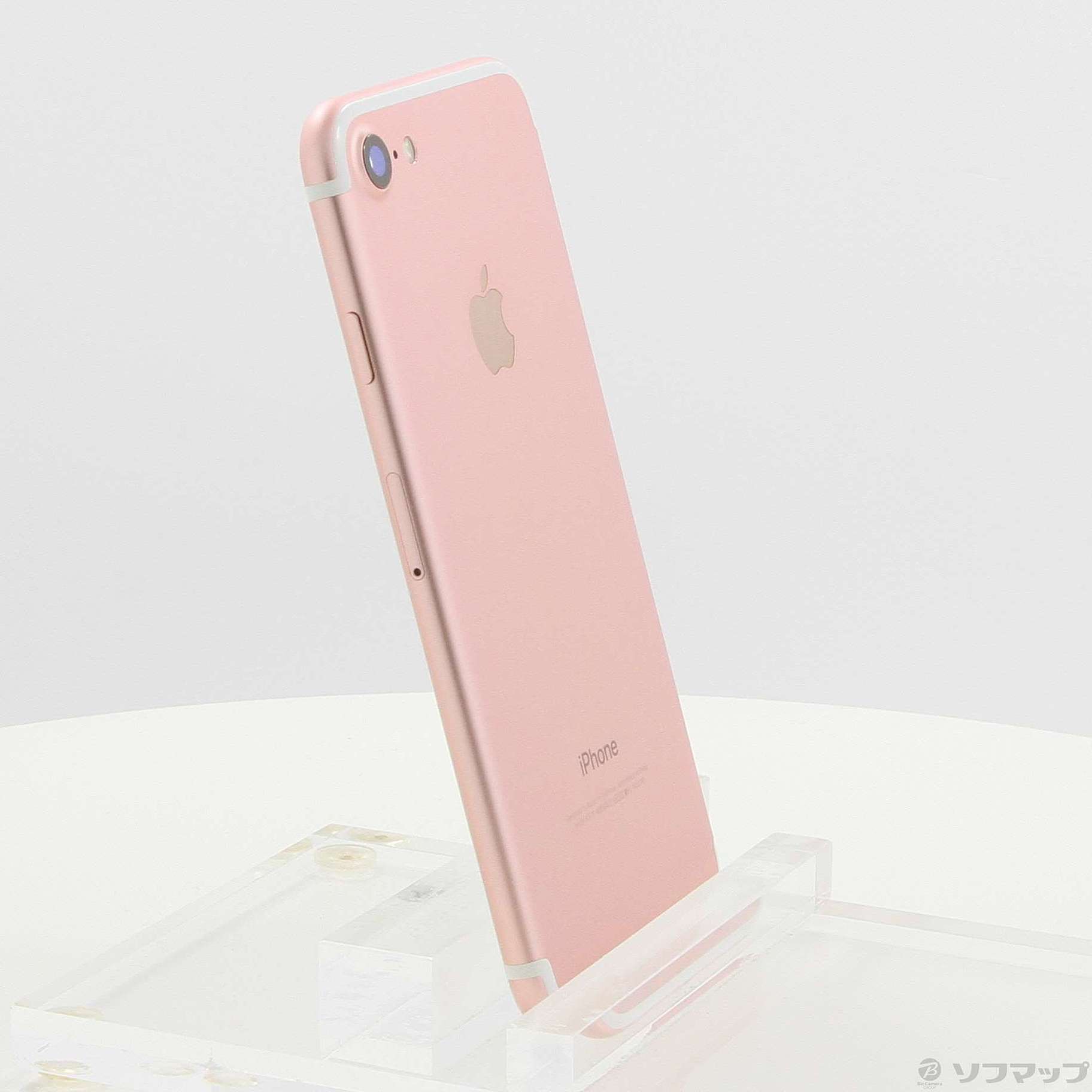 スマートフォン本体iPhone7☆128GB ローズゴールド　au 液晶美品！
