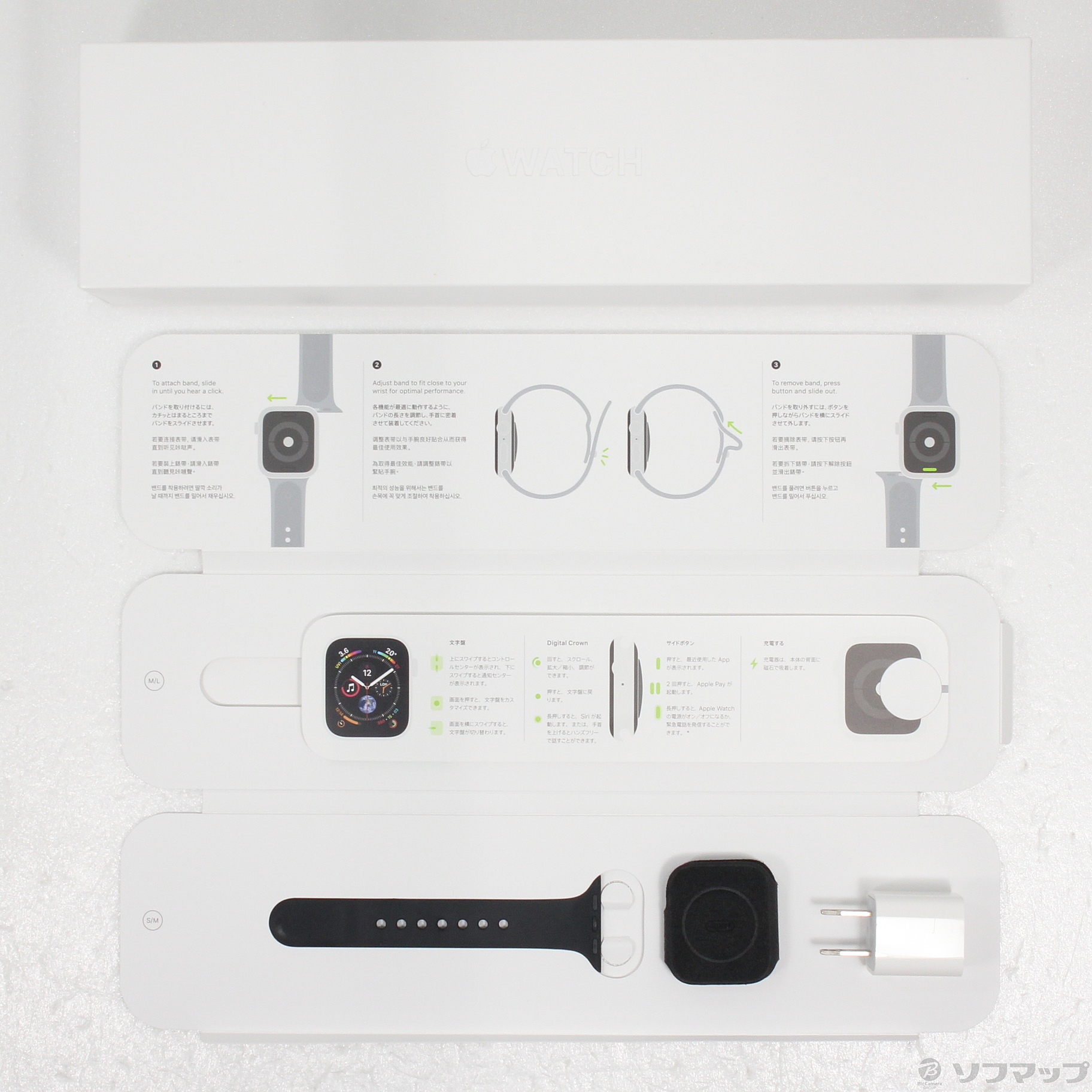 美品 Apple Watch series4 40mm GPS+Cellular スペースブラック あす