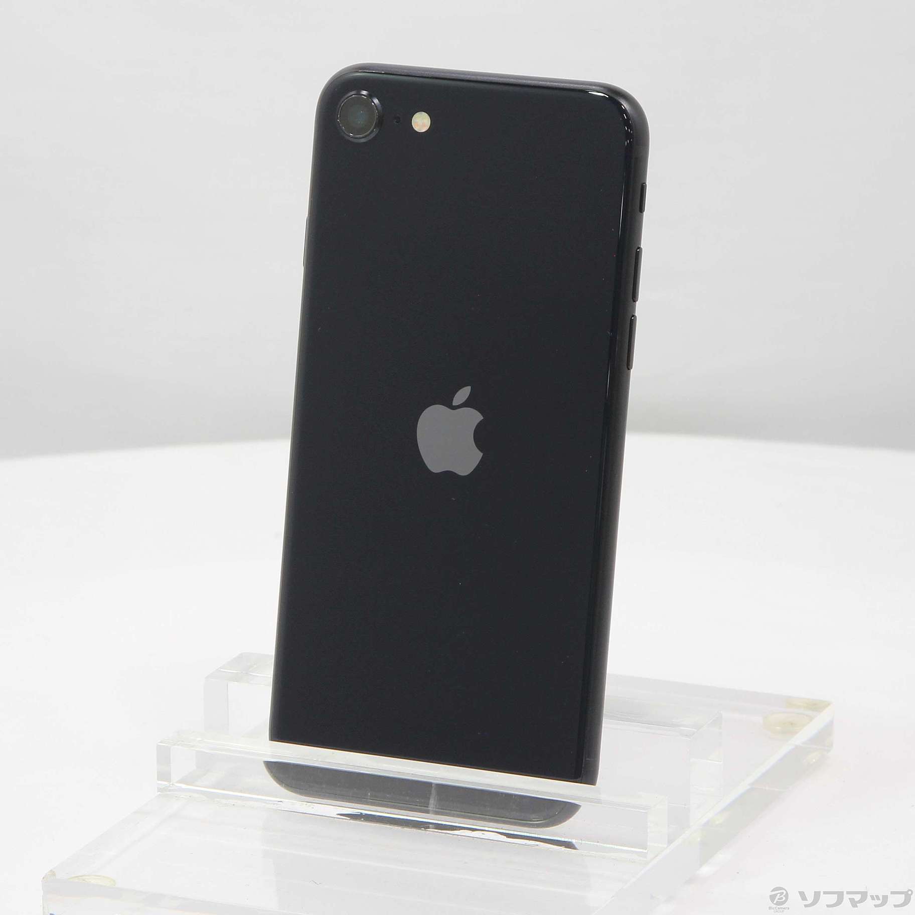 中古】iPhone SE 第3世代 64GB ミッドナイト MMYC3J／A SIMフリー