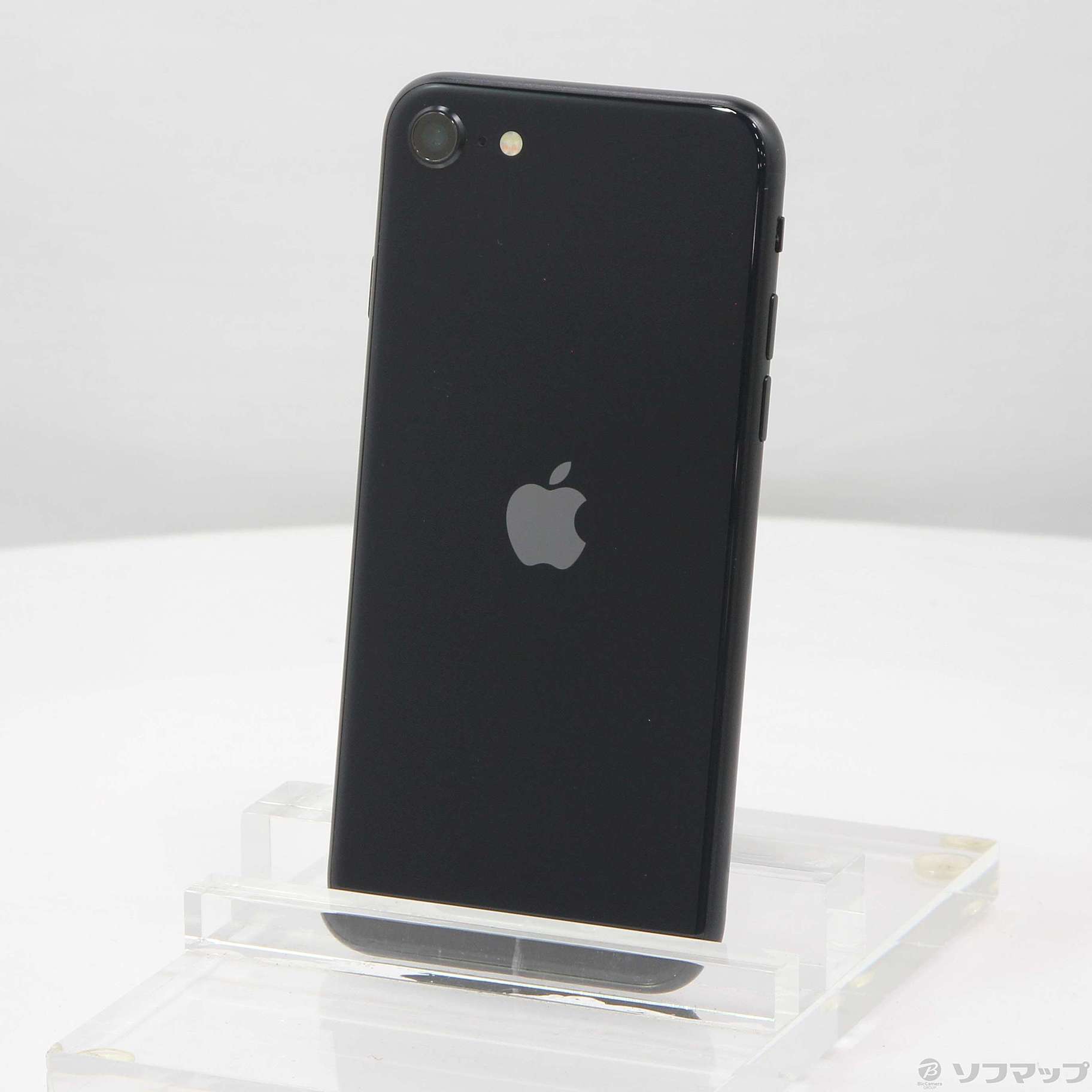 中古】iPhone SE 第3世代 64GB ミッドナイト MMYC3J／A SIMフリー 