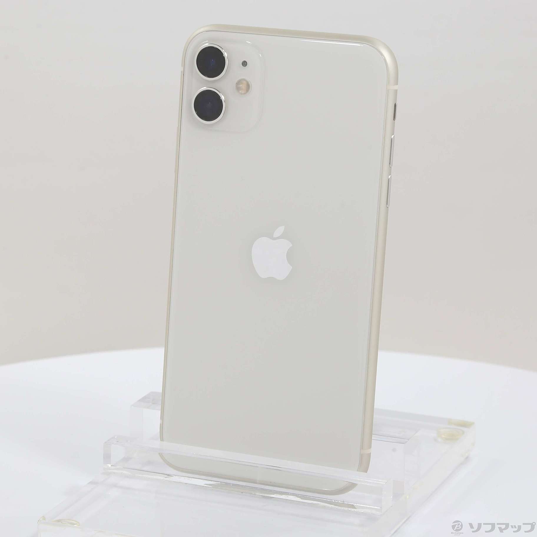 中古】iPhone11 64GB ホワイト MHDC3J／A SIMフリー [2133050320717