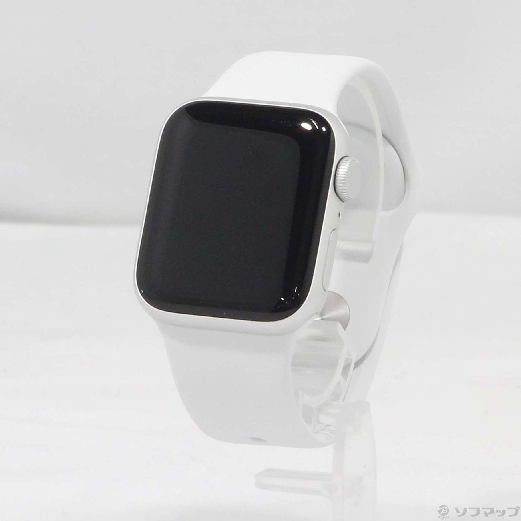 Apple Watch SE 第2世代 GPS 40mm シルバーアルミニウムケース ホワイトスポーツバンド