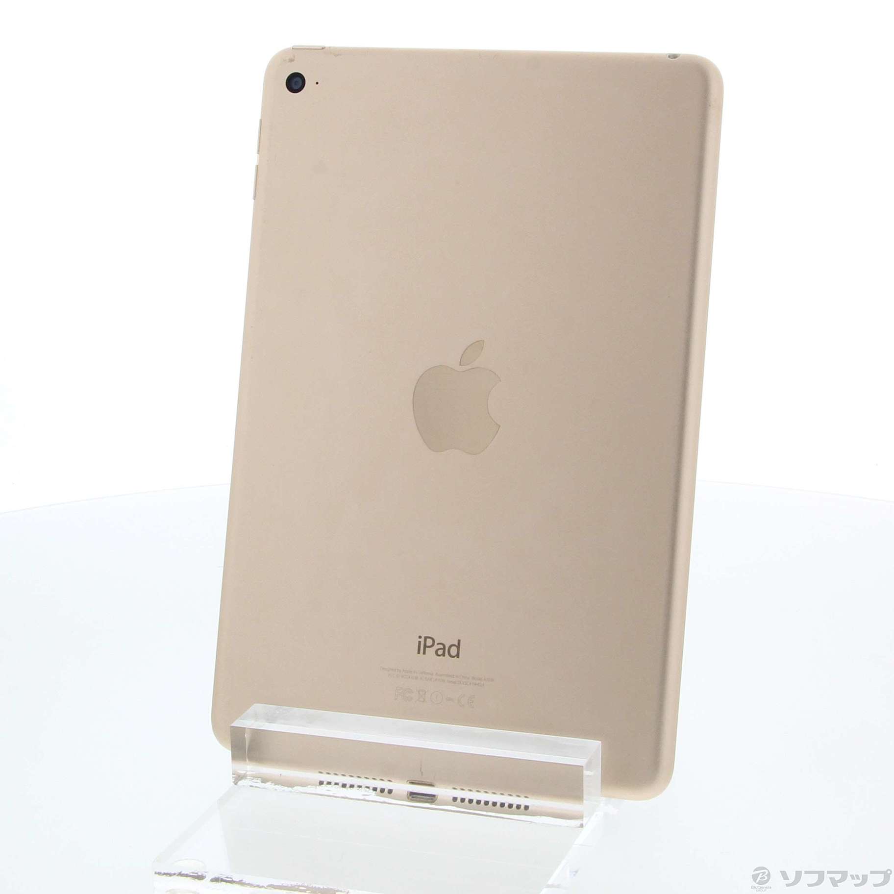 中古】iPad mini 4 32GB ゴールド MNY32J／A Wi-Fi [2133050324692