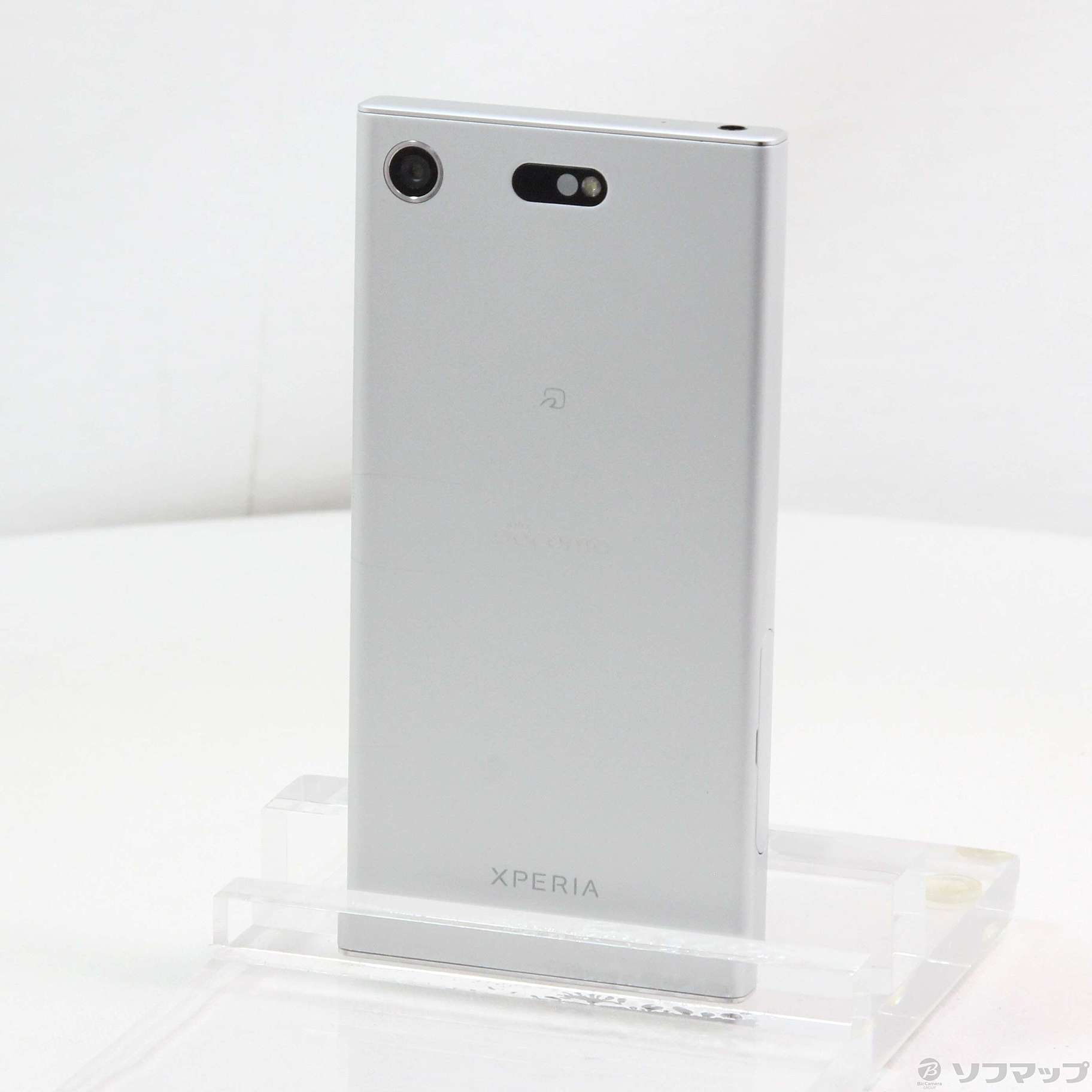 中古】Xperia XZ1 Compact 32GB ホワイトシルバー SO-02K docomoロック