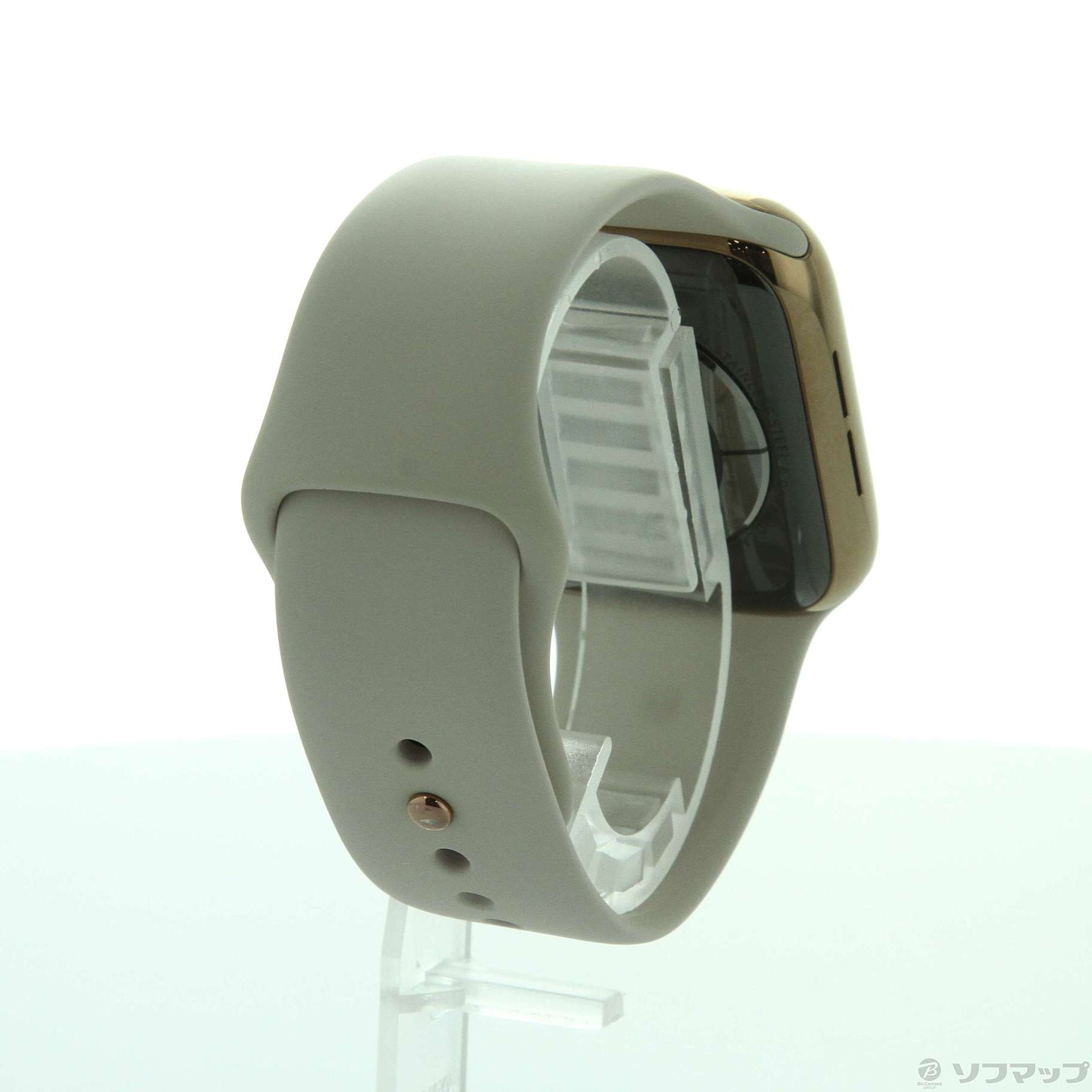 Apple Watch Series 4 GPS + Cellular 44mm ゴールドステンレススチールケース ストーンスポーツバンド