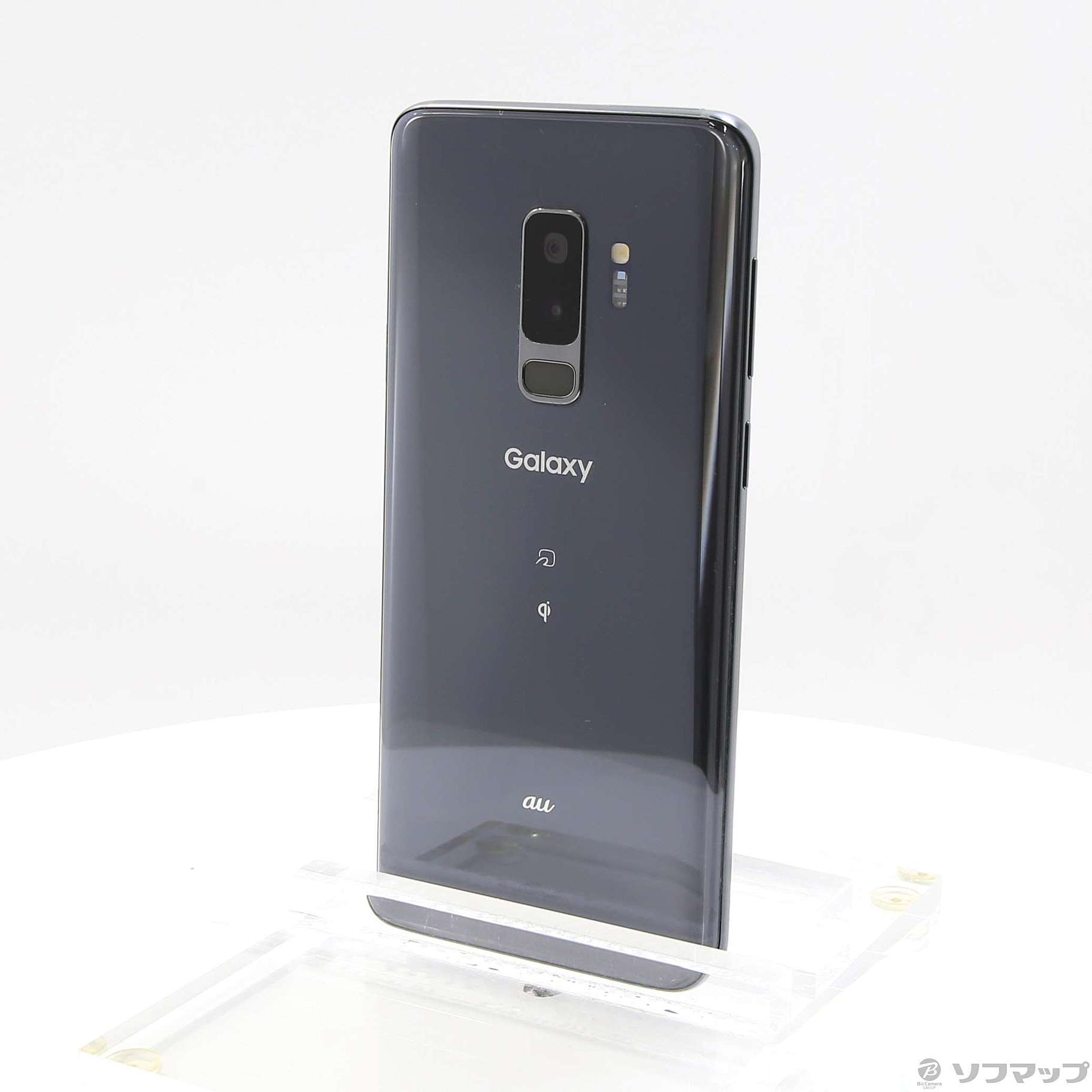 中古】GALAXY S9+ 64GB チタニウムグレー SCV39 auロック解除SIMフリー