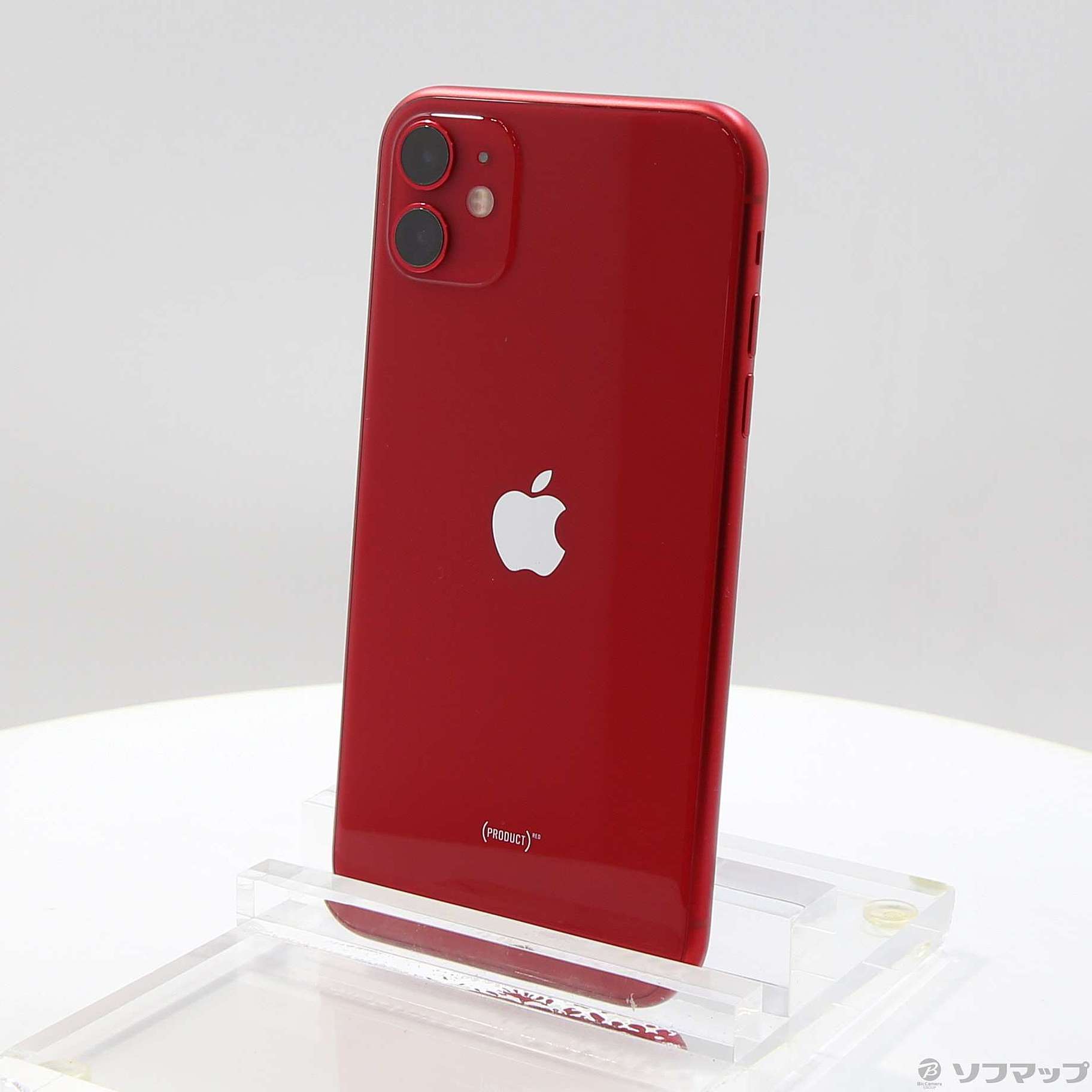 中古】iPhone11 128GB プロダクトレッド MWM32J／A SIMフリー