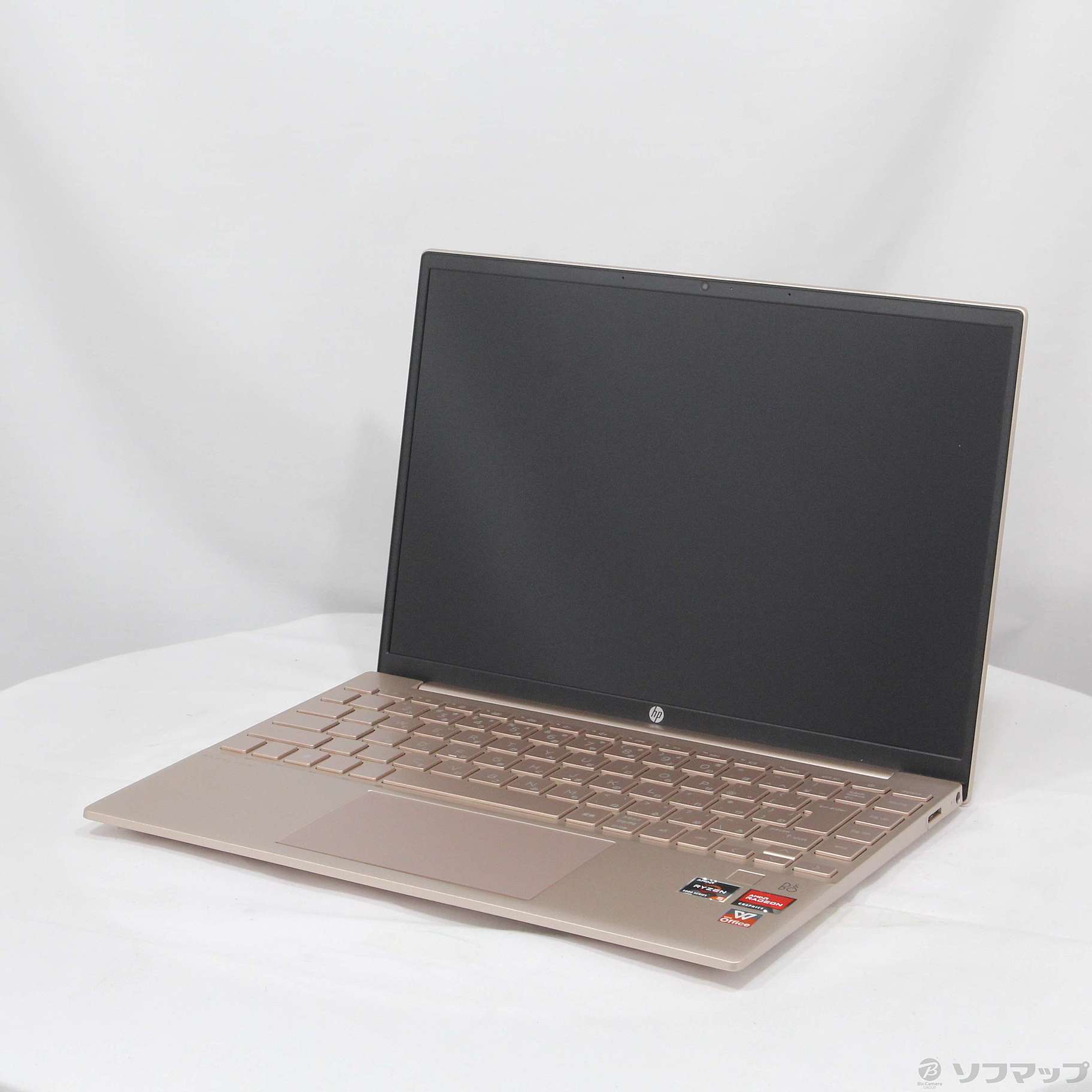 s*o様 HP ノートパソコン 13-be1018AU ジャンク 中古】HP Pavilion Aero 13-be1018AU 6E1T5PA#ABJ ピンクベージュ
