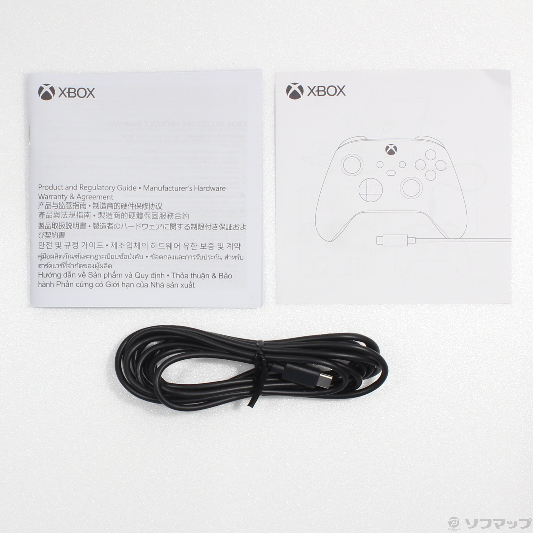 中古】Xbox ワイヤレス コントローラー + USB-C ケーブル 1V8-00005