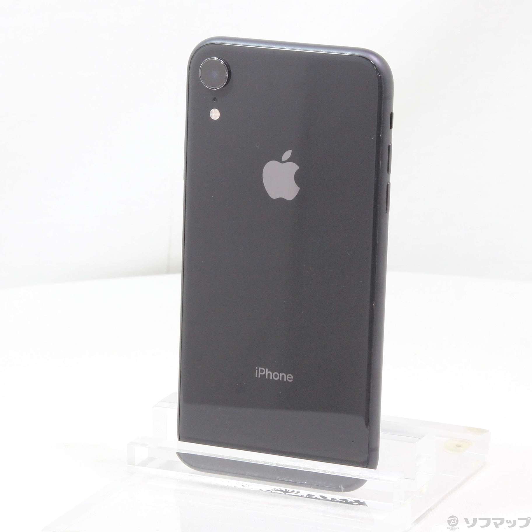 中古】iPhoneXR 128GB ブラック MT0G2J／A SIMフリー [2133050342122