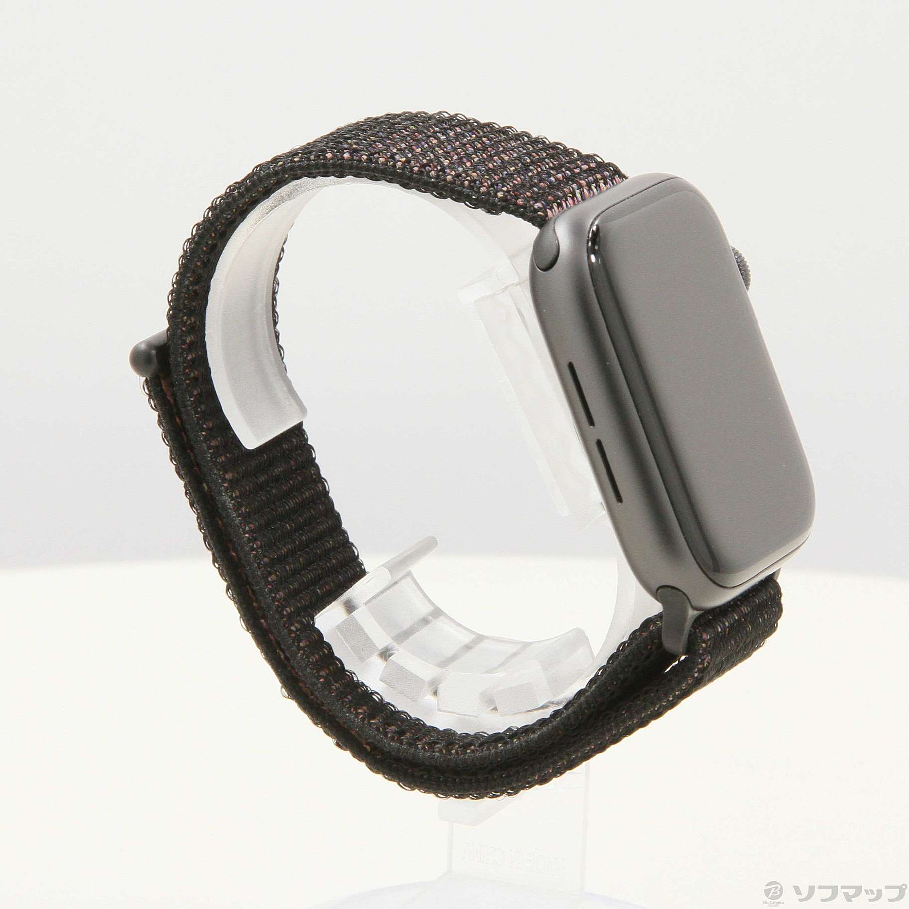 Apple Watch Series 4 GPS + Cellular 44mm スペースグレイアルミニウムケース ブラックスポーツループ