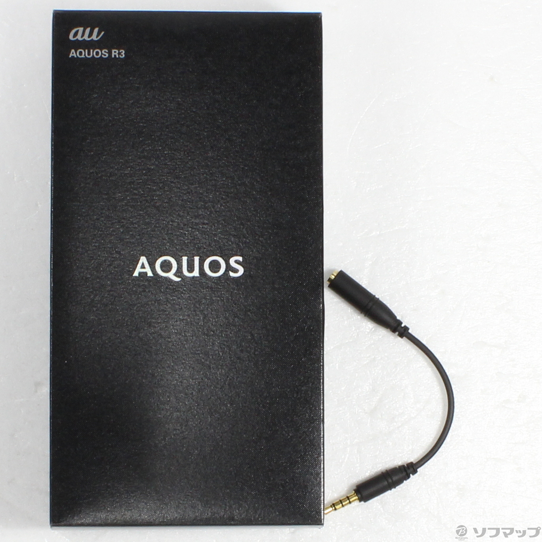 中古】AQUOS R3 128GB プラチナホワイト SHV44 auロック解除SIMフリー