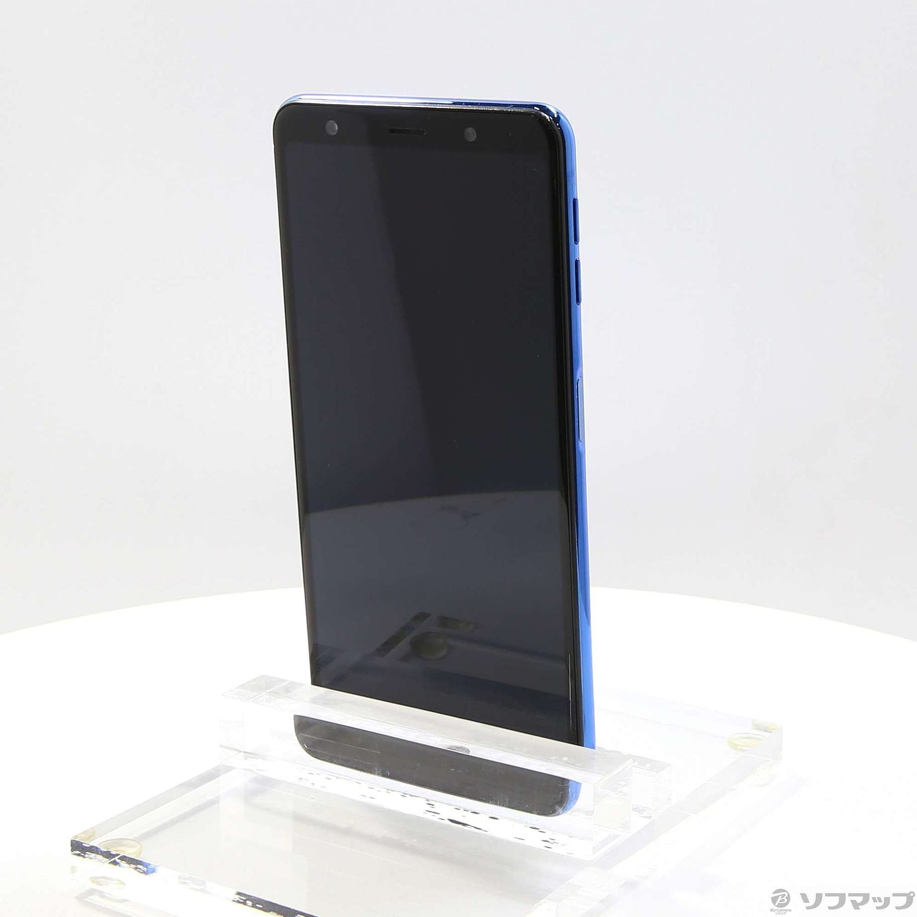 高評価新作Galaxy A7 ブルー SIMフリー 天版 スマートフォン本体