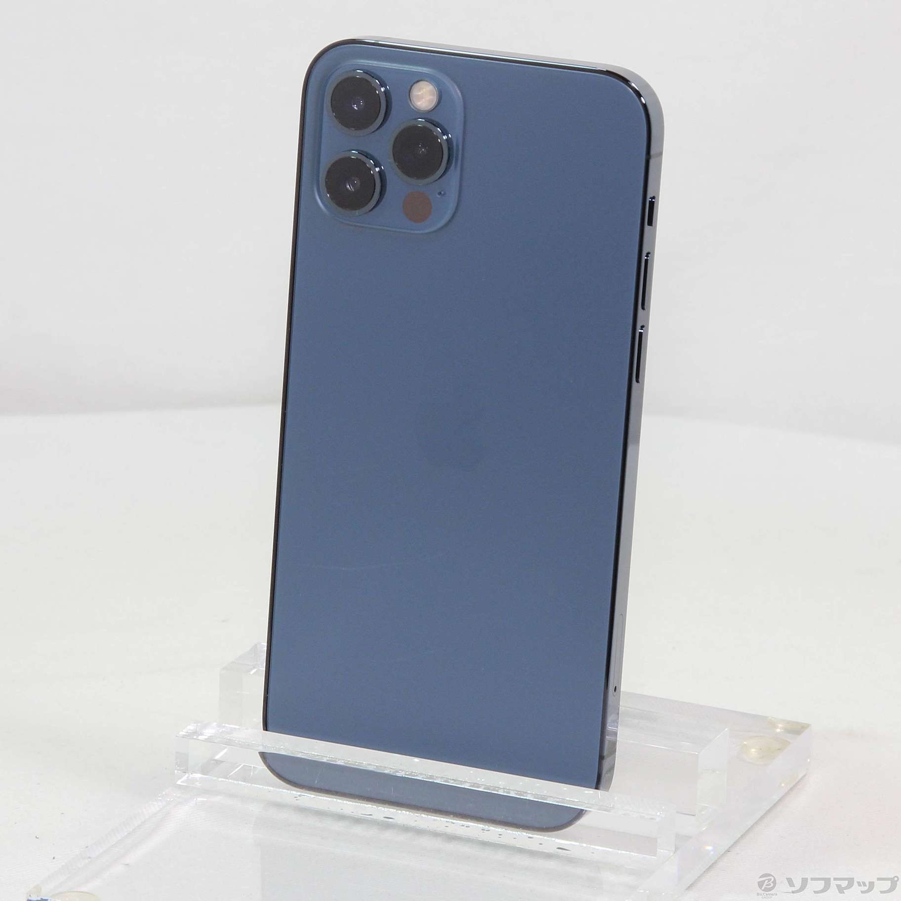 中古】iPhone12 Pro 128GB パシフィックブルー MGM83J／A SIMフリー